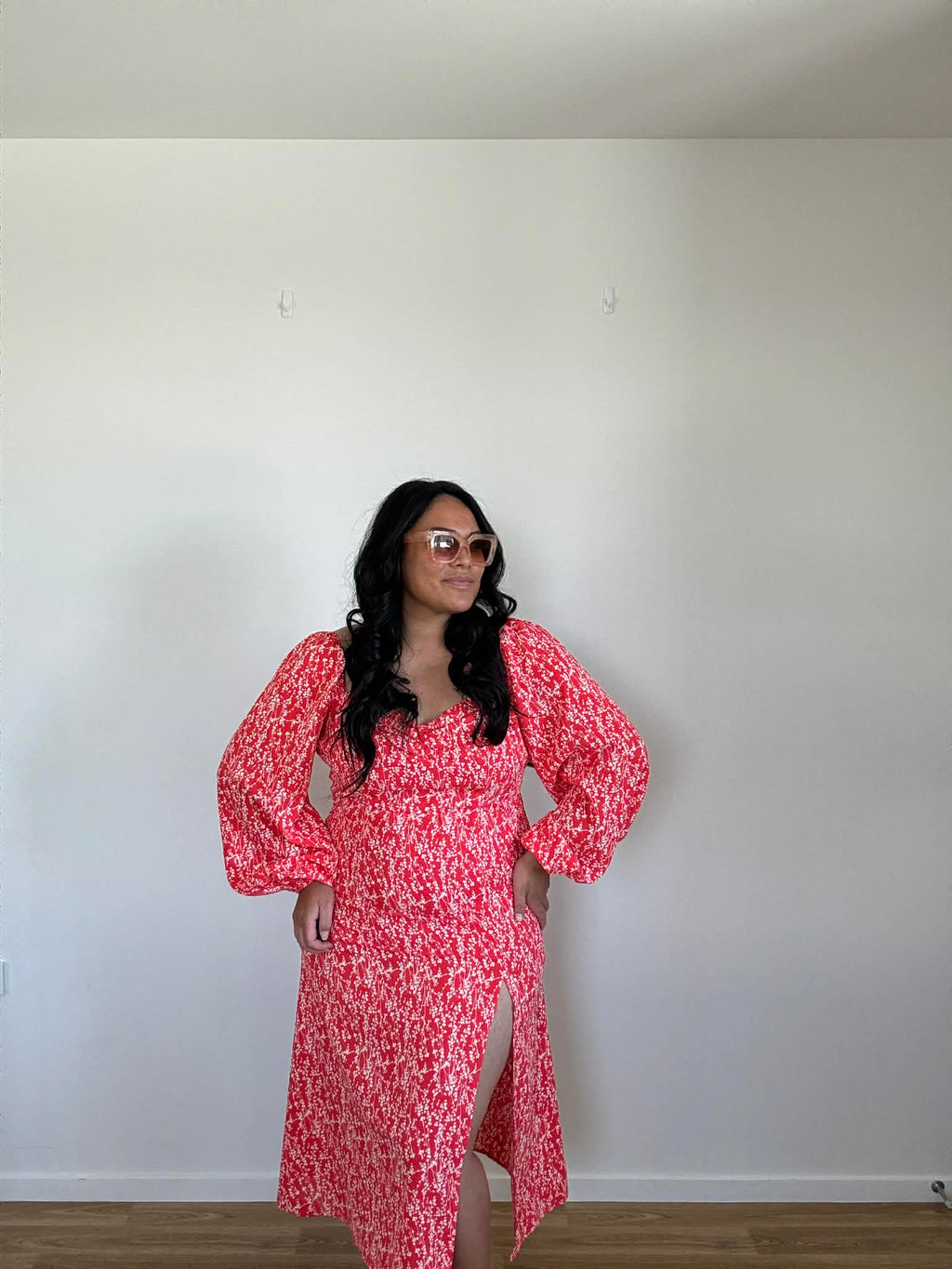 Savel High Split Midi (Size 14 - 16)