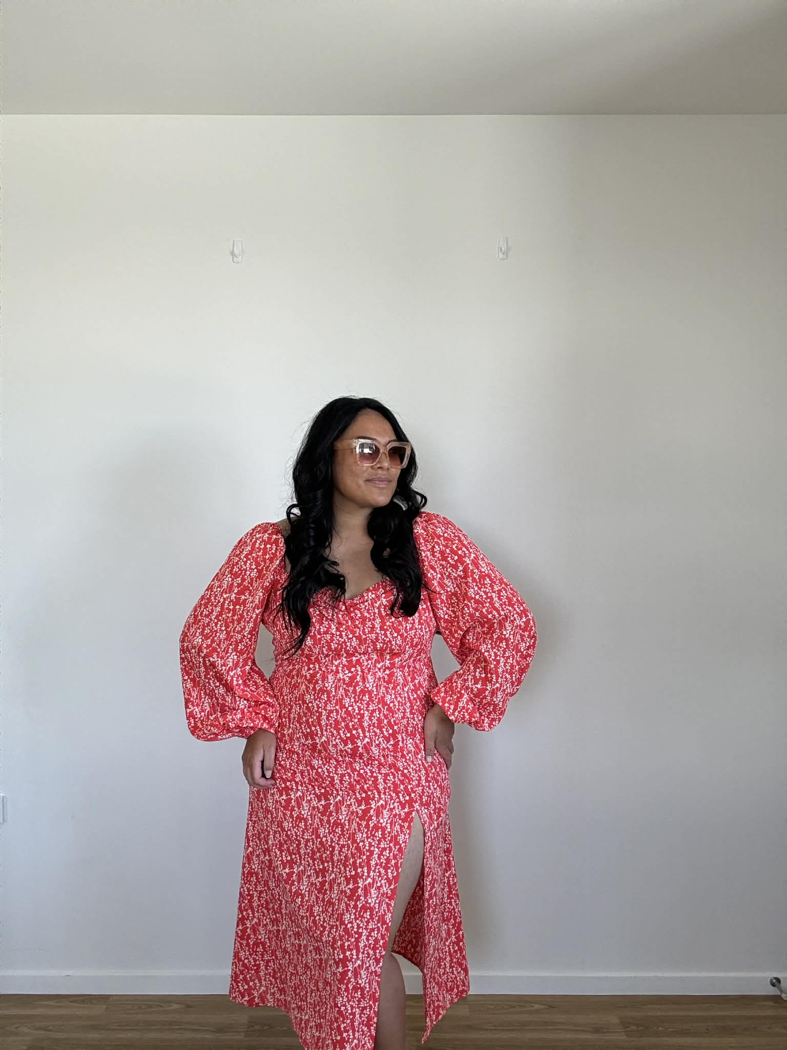 Savel High Split Midi (Size 14 - 16)