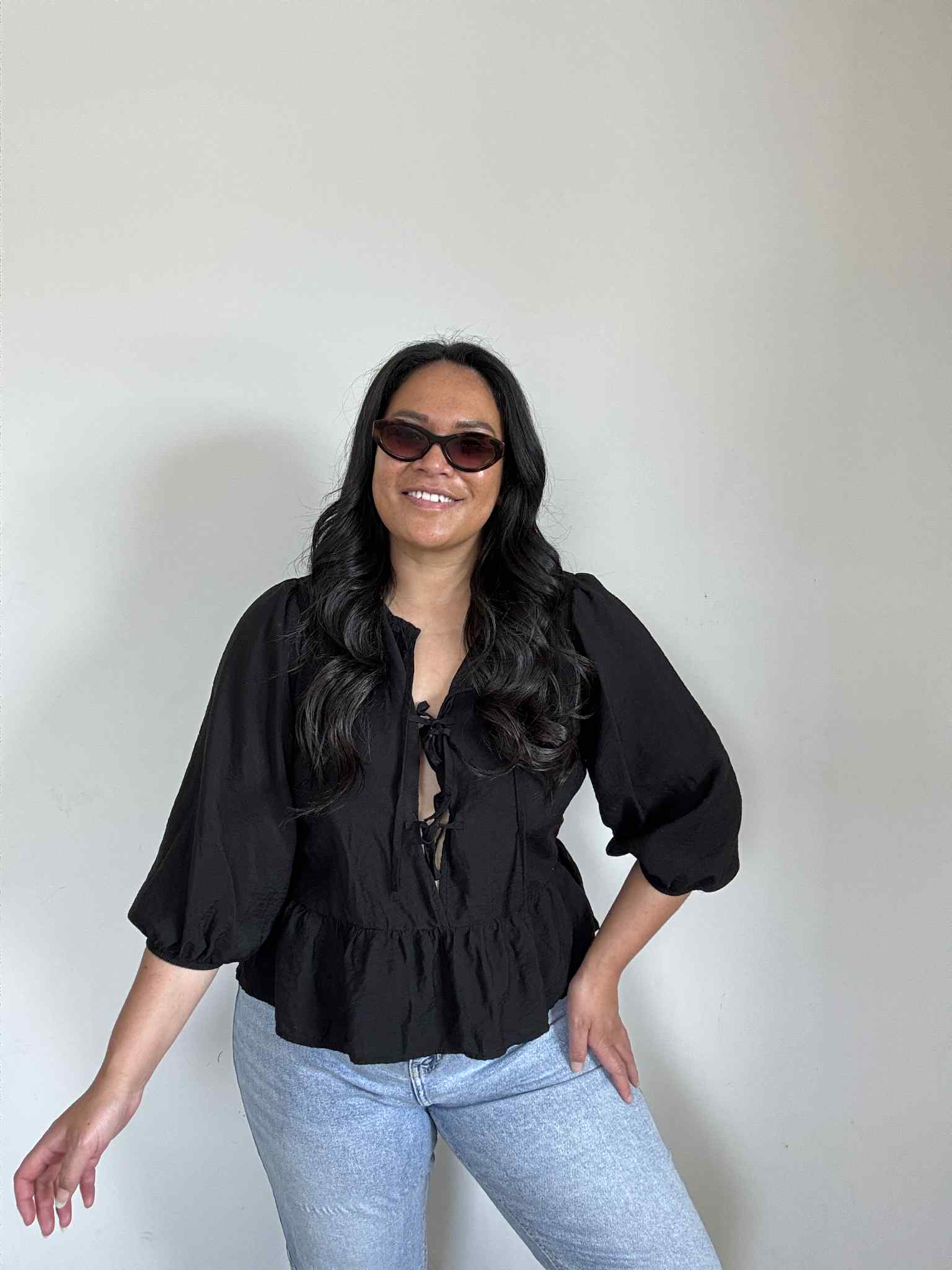 Black Spirit Top (Size 12 - 14)