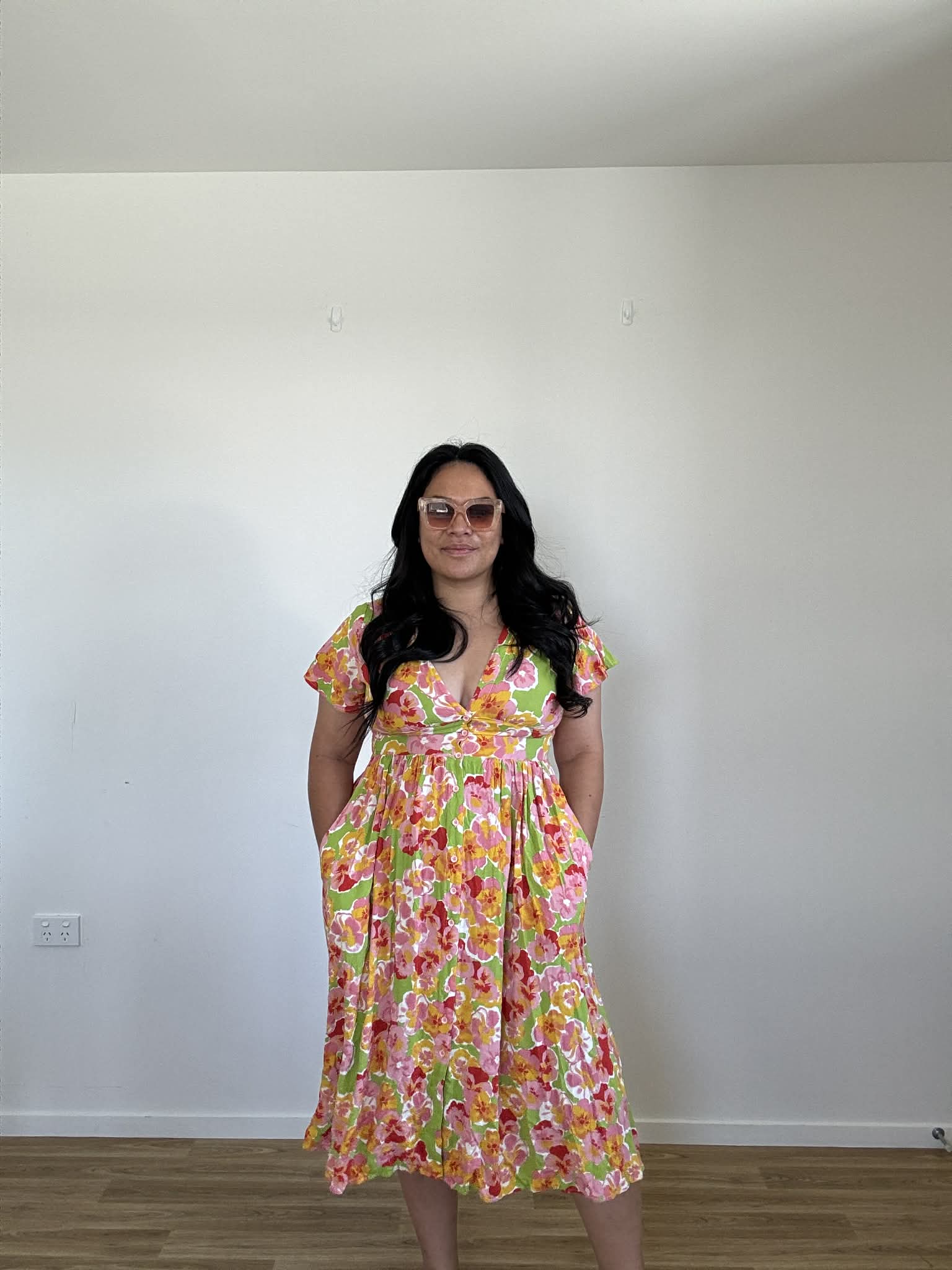 Grace & Co Floral Summer Dress (Size 12)