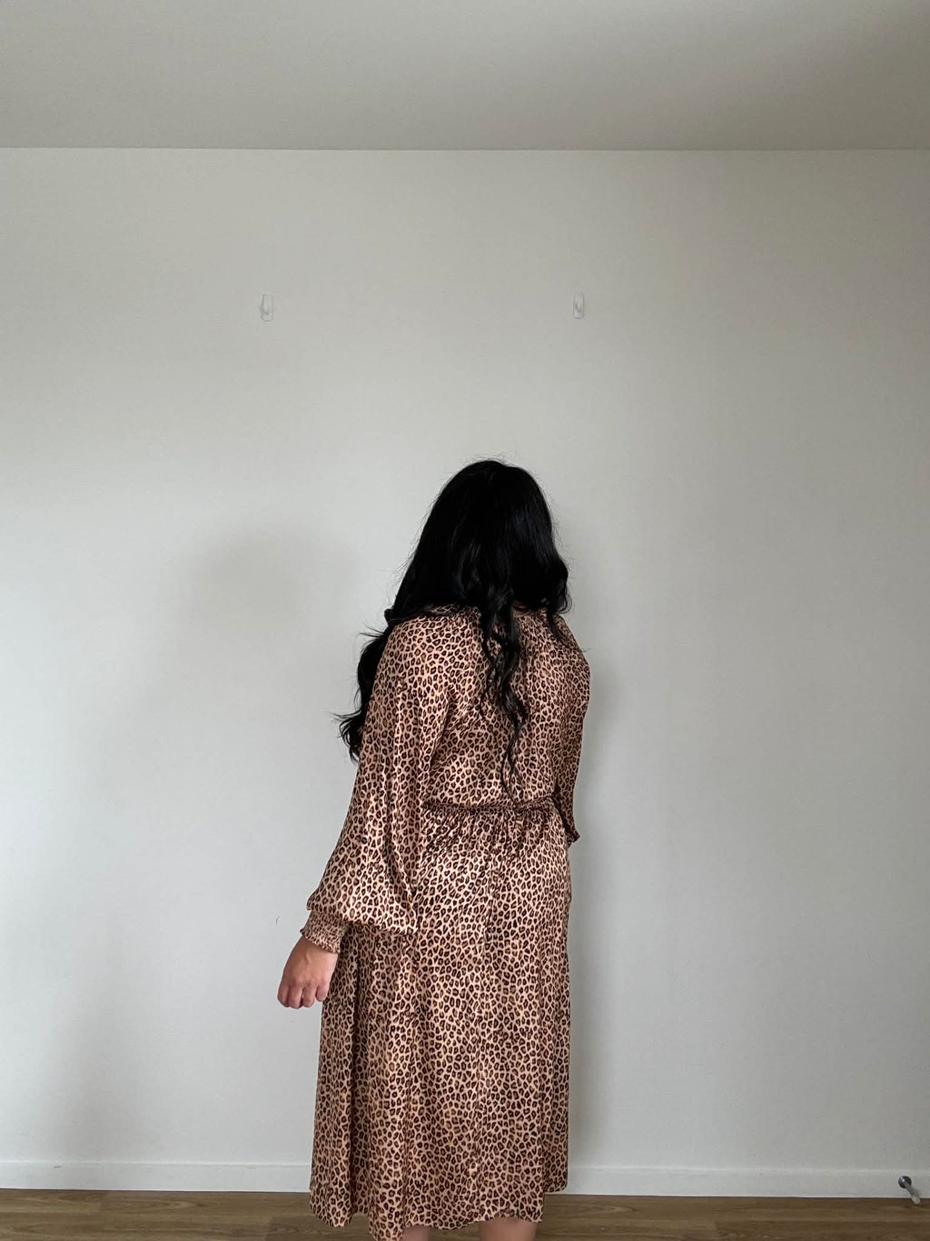 Oliver Black Leopard Dress (Size 16)