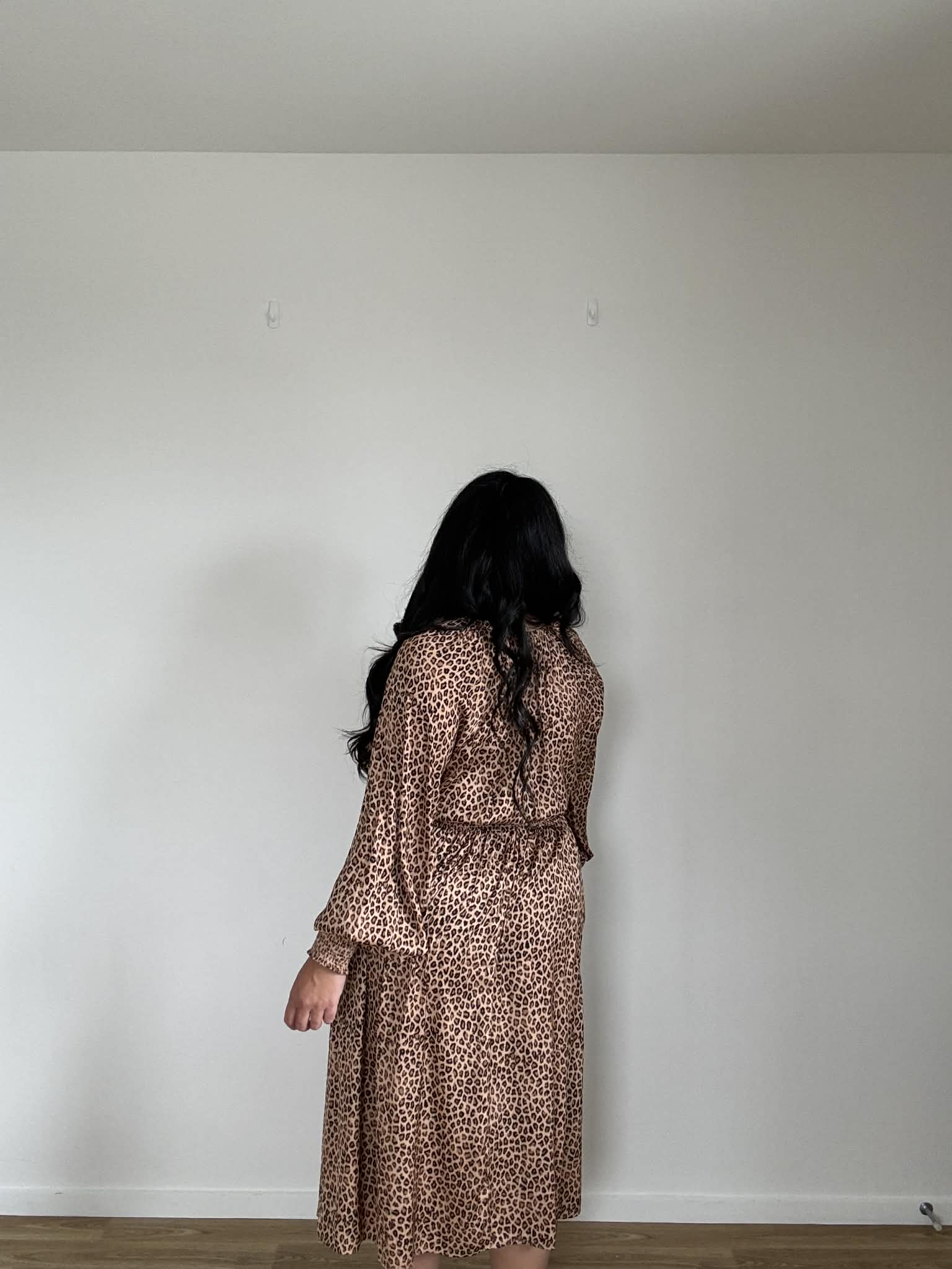 Oliver Black Leopard Dress (Size 16)