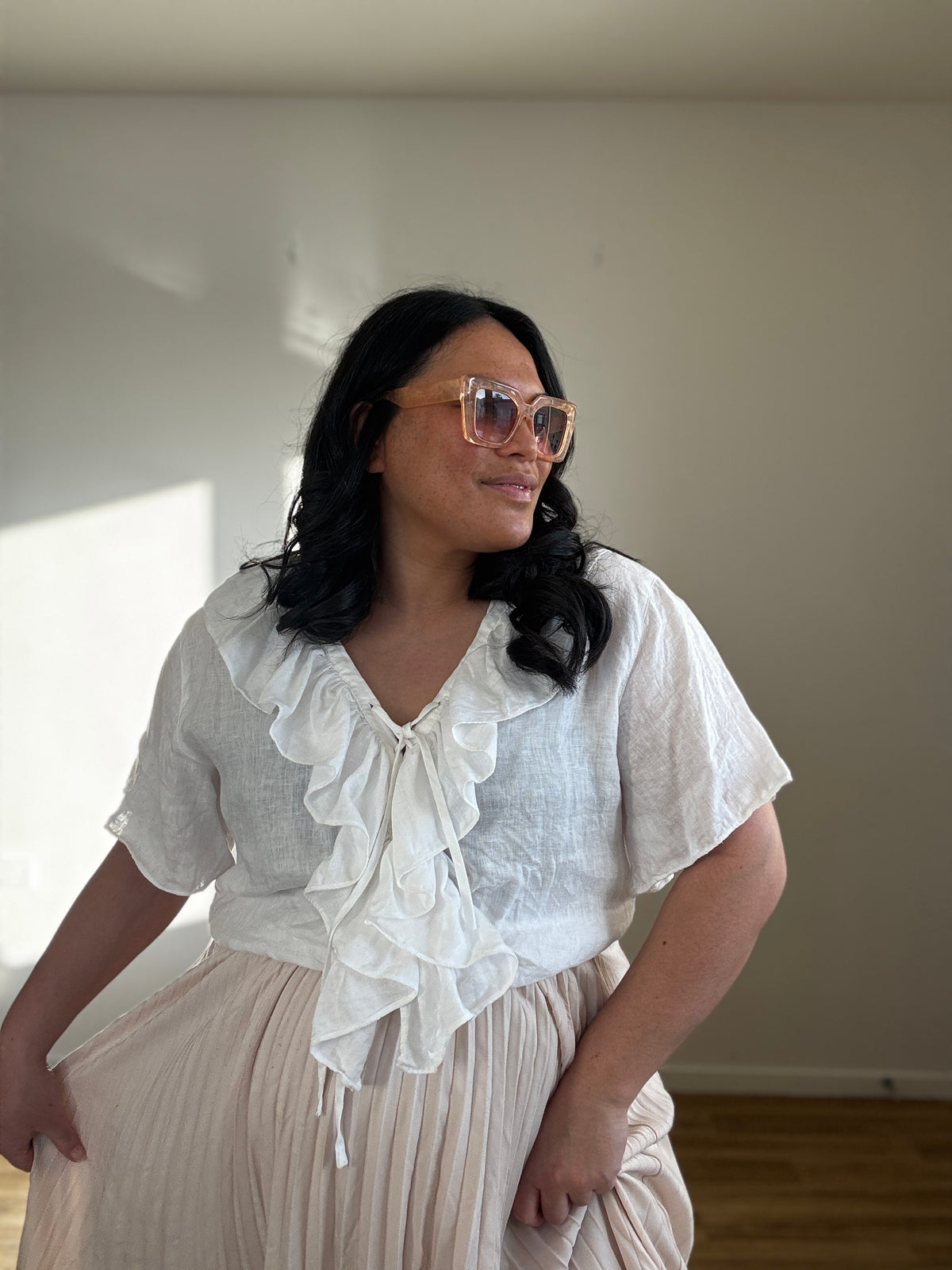 Brave + True Ruffle Blouse (Size 10 - 14)