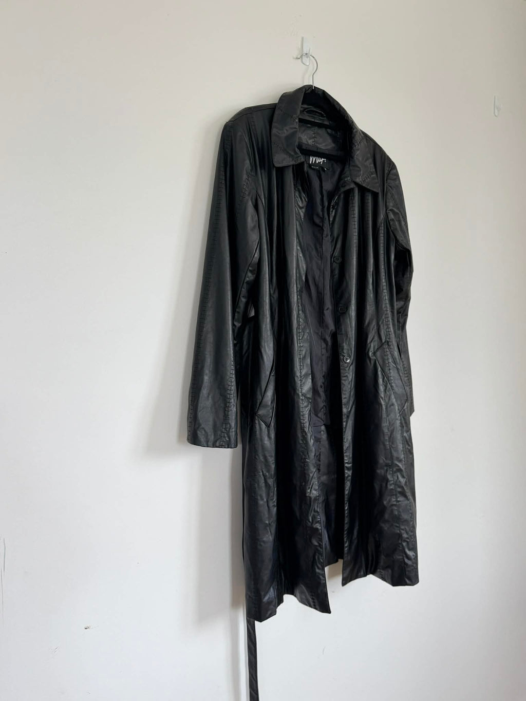 Max Faux Leather Trench (Size 12 - 14)