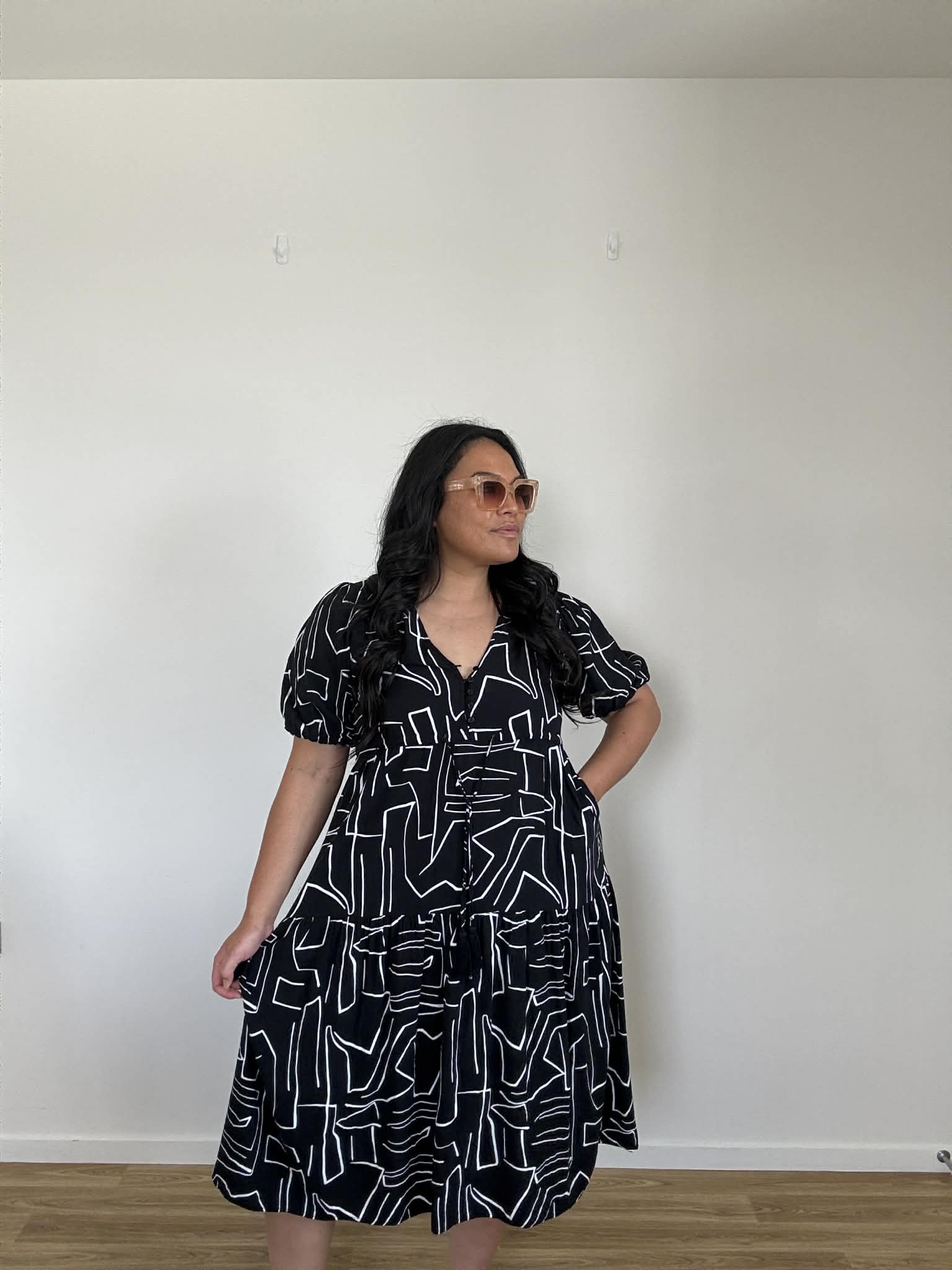 Fria Tiered Dress (Size 14 - 16)