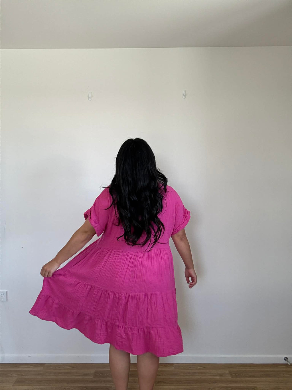Studio Curve Hot Pink Dress (Size 18)