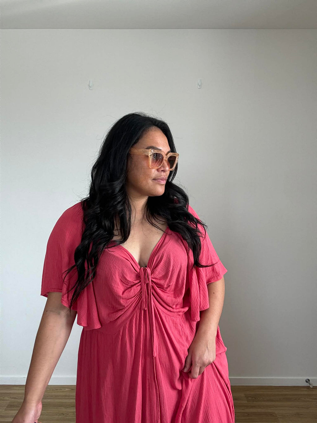 Isobelle Apple Pink Dress (Size 22)