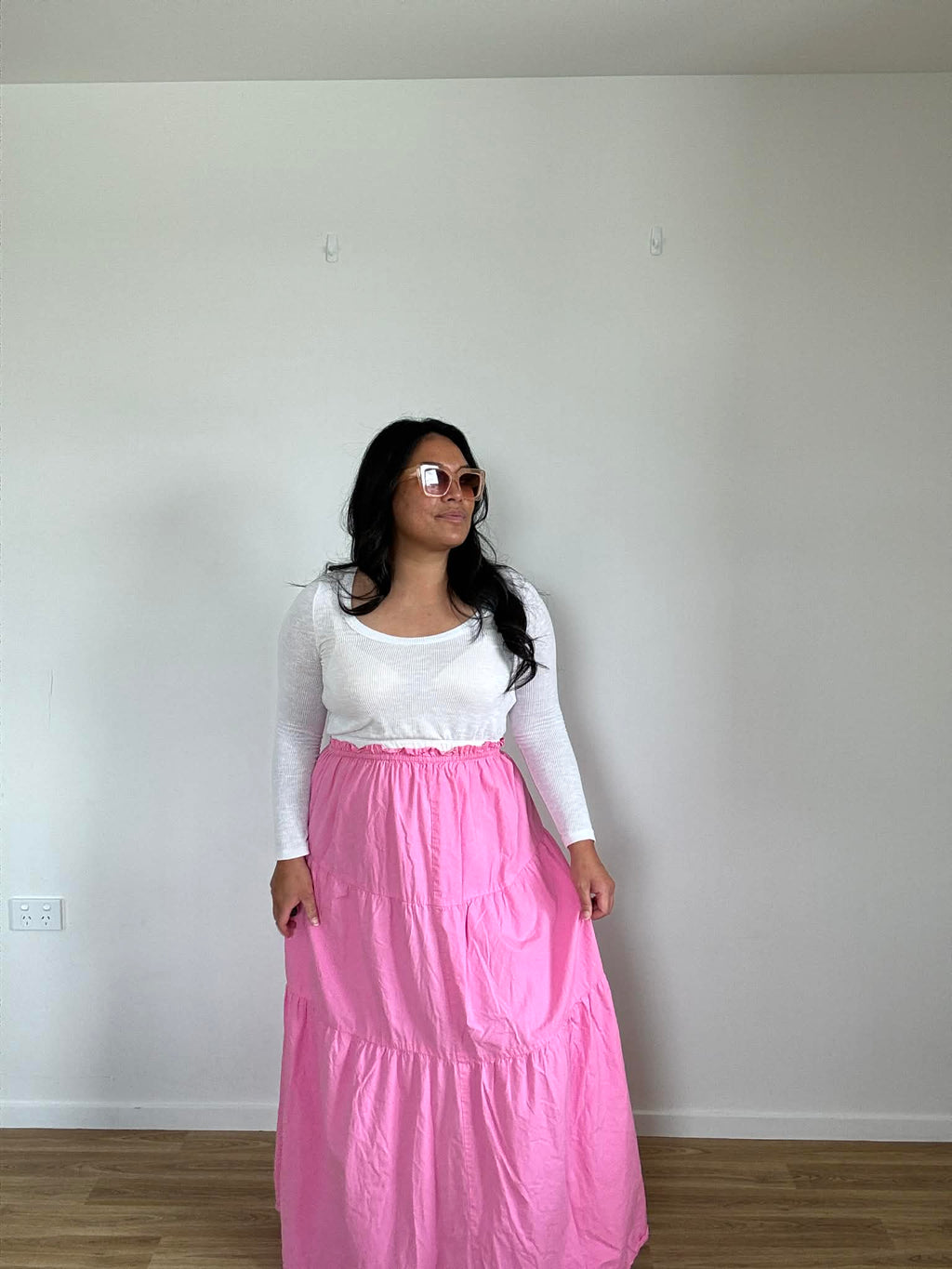 Boohoo Bubblegum Skirt (Size 28)