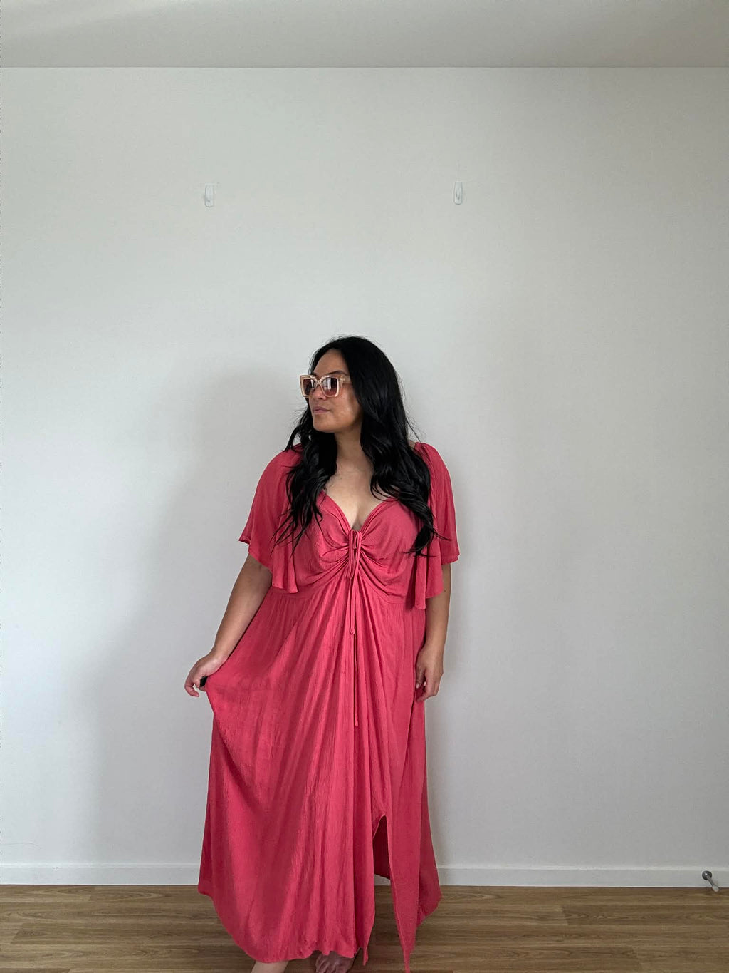 Isobelle Apple Pink Dress (Size 22)