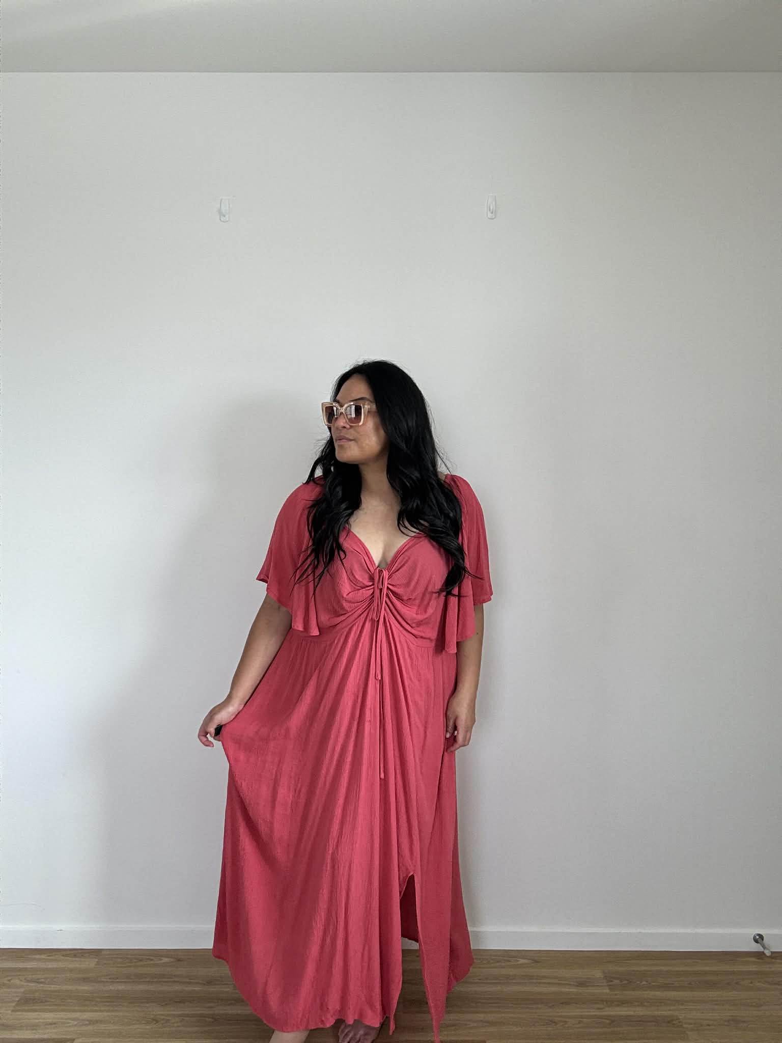 Isobelle Apple Pink Dress (Size 22)