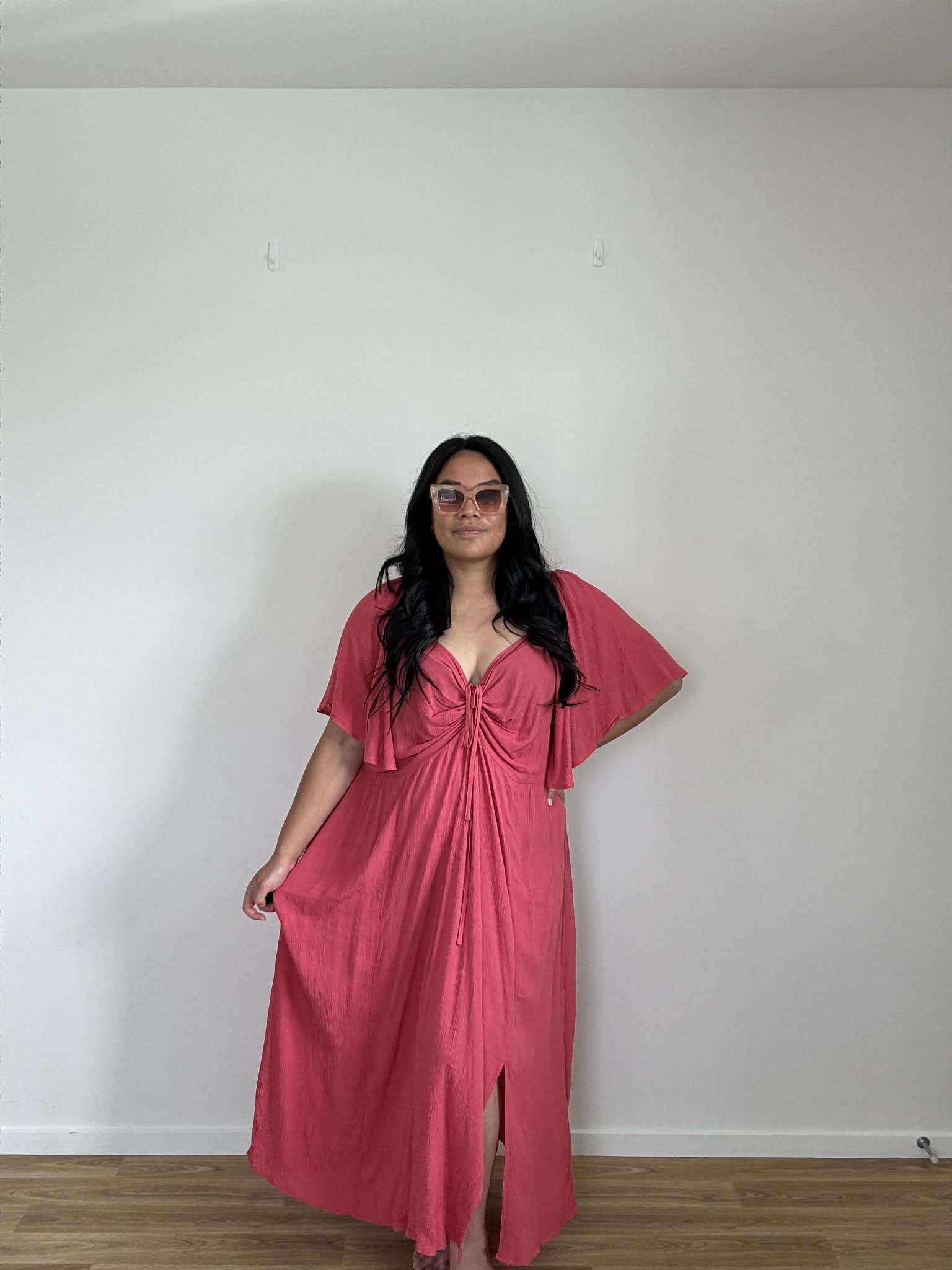 Isobelle Apple Pink Dress (Size 22)