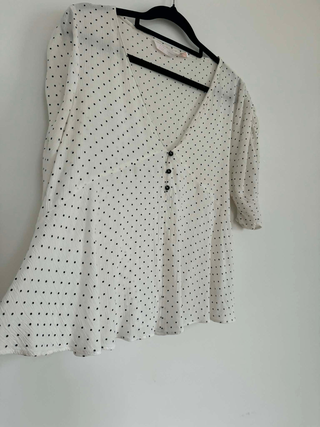 Zara Polka Dot Top (Size 12 - 14)