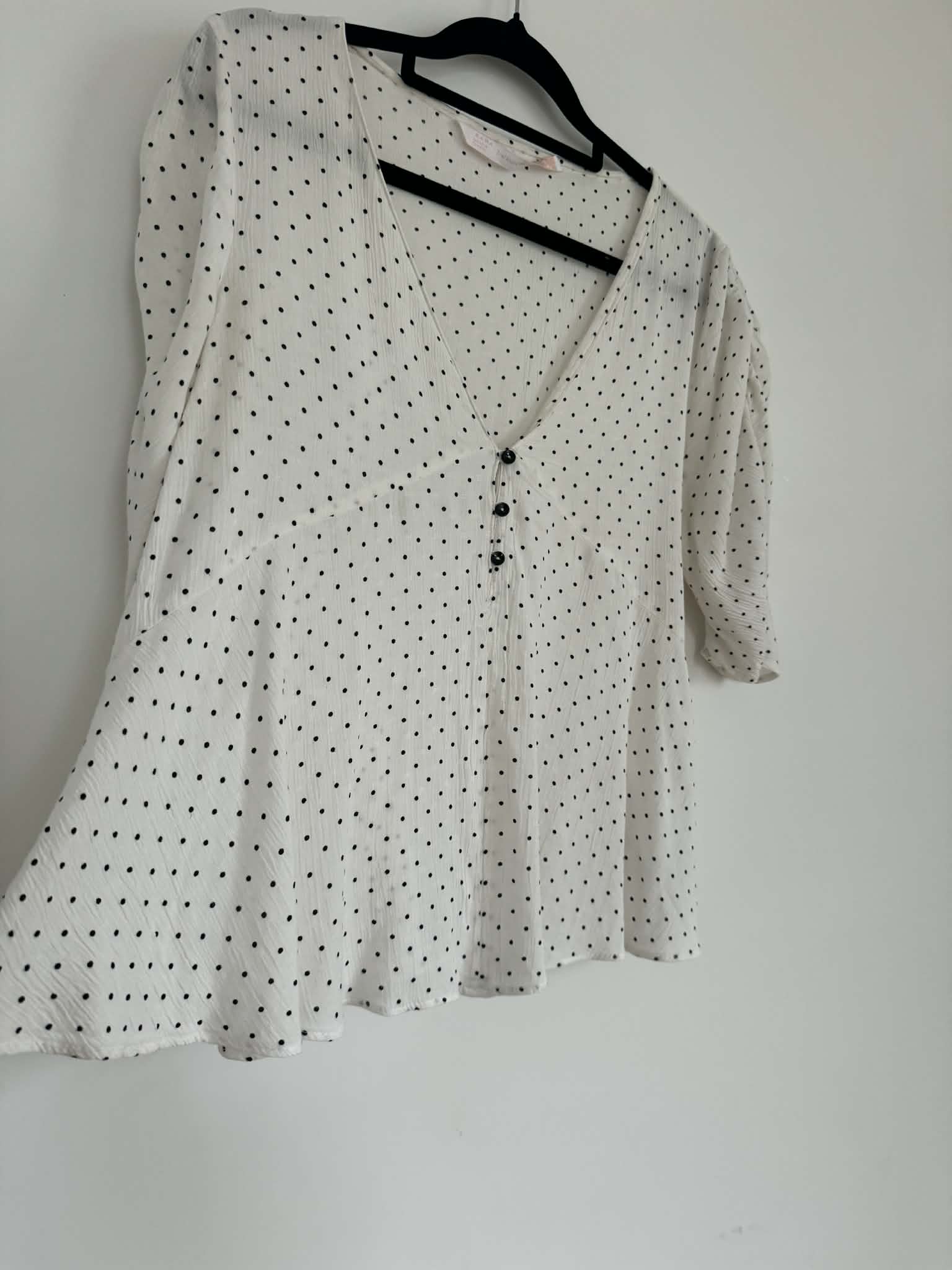 Zara Polka Dot Top (Size 12 - 14)