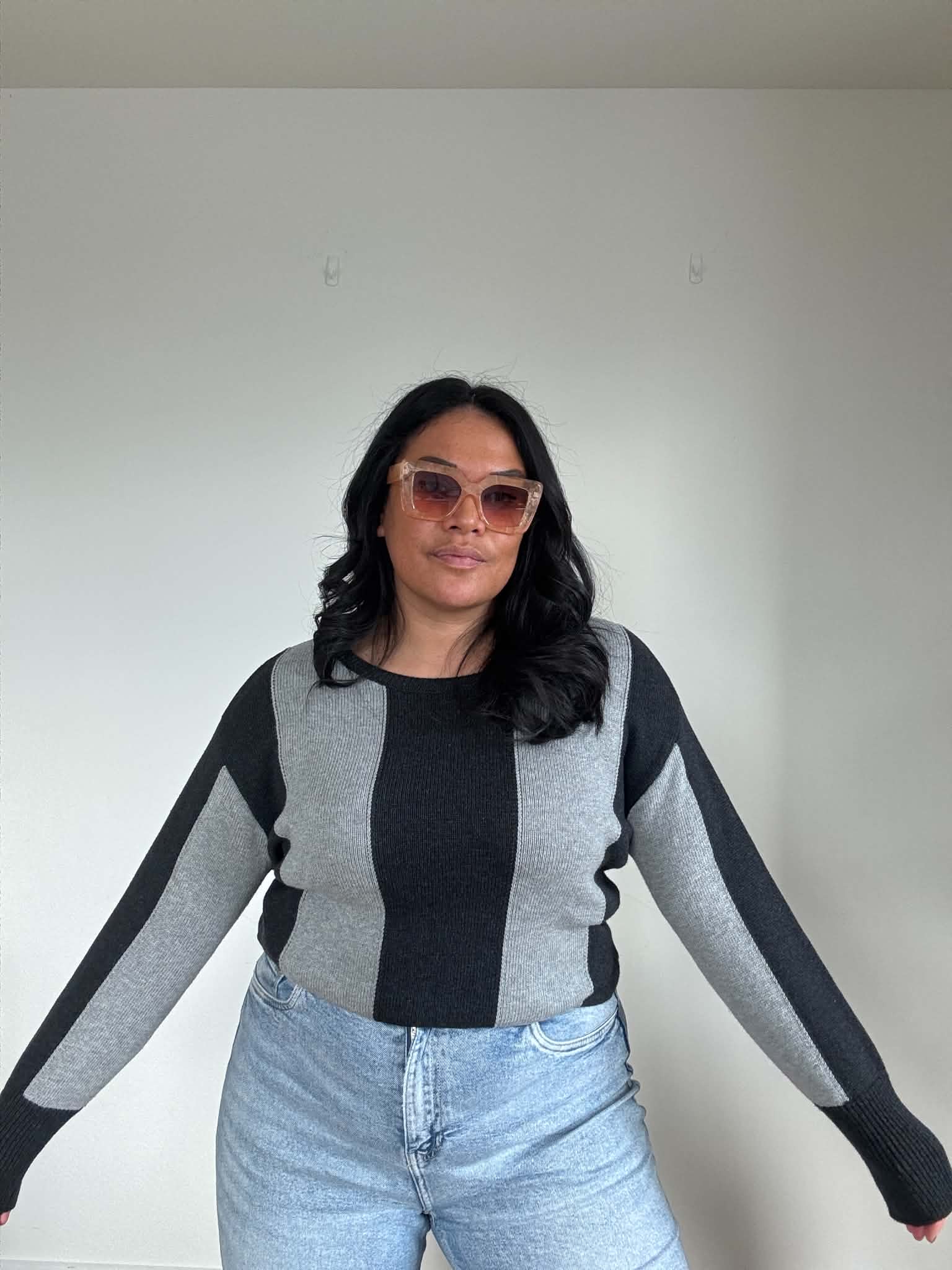 Moochi Two Toned Knit (Size 8 - 14)