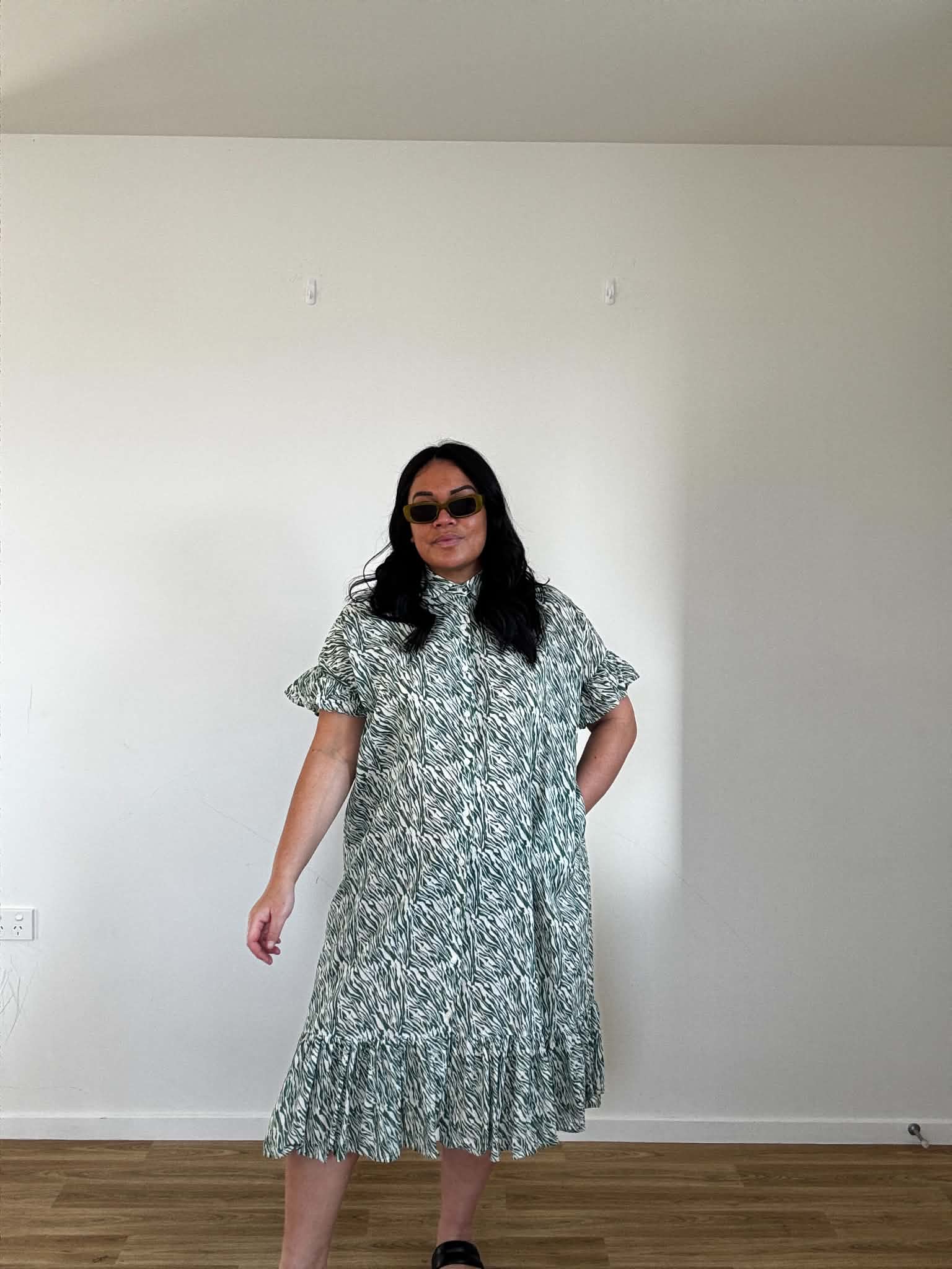 Stella & Gemma Green Dress (Size 14 - 16)