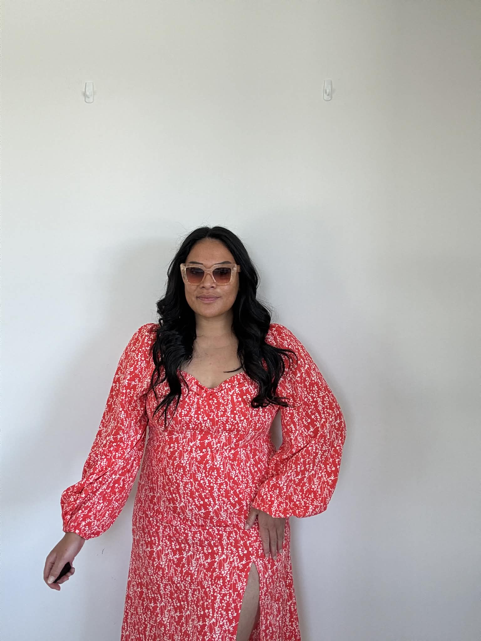 Savel High Split Midi (Size 14 - 16)