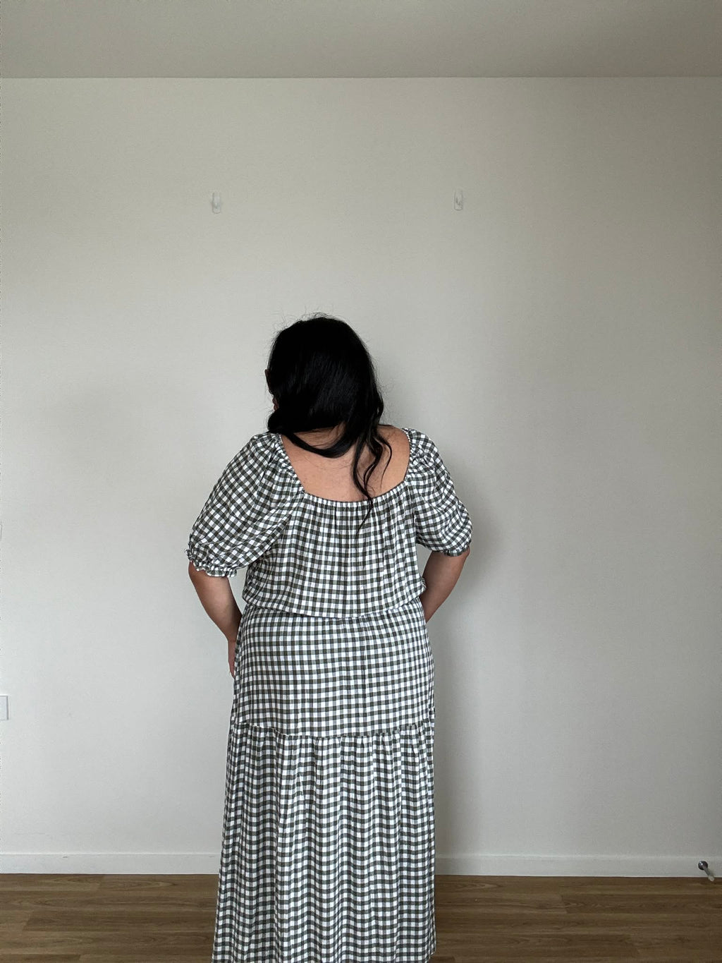 Isobelle Gingham Print Dress (Size 22)