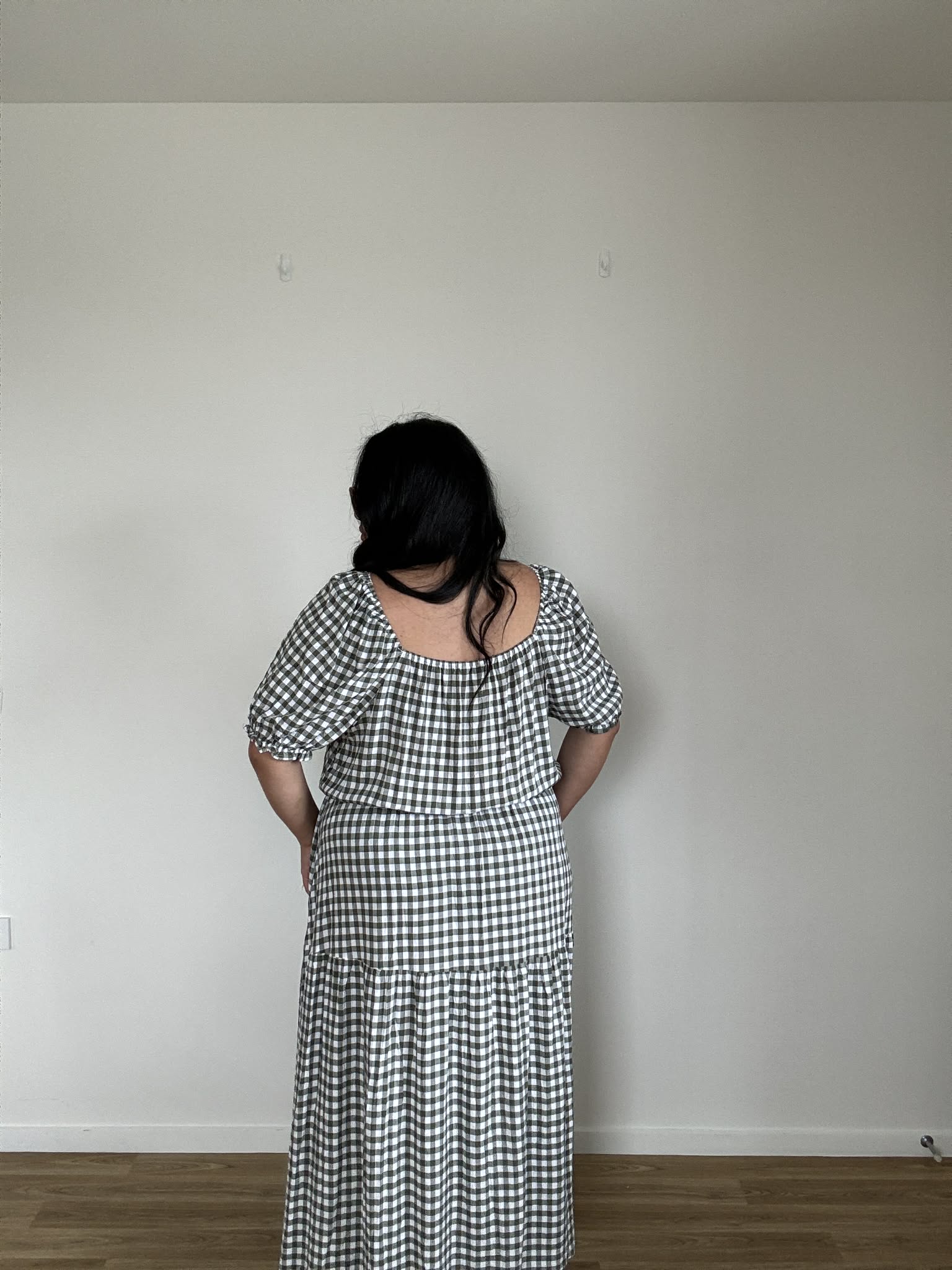 Isobelle Gingham Print Dress (Size 22)