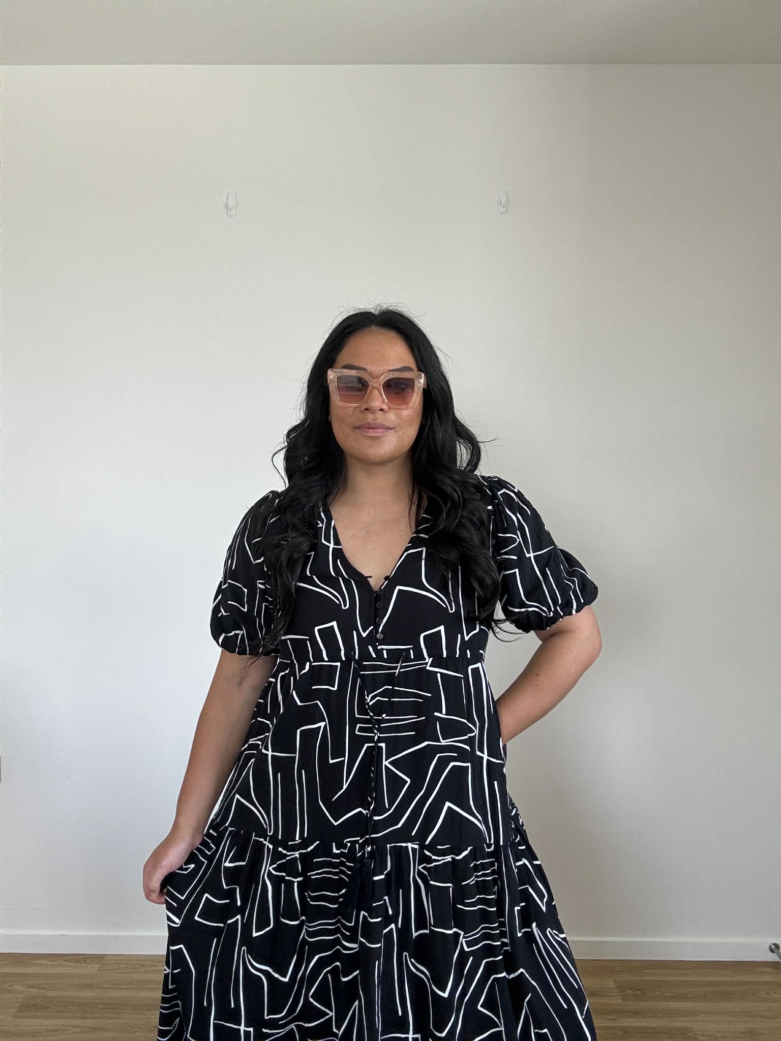 Fria Tiered Dress (Size 14 - 16)