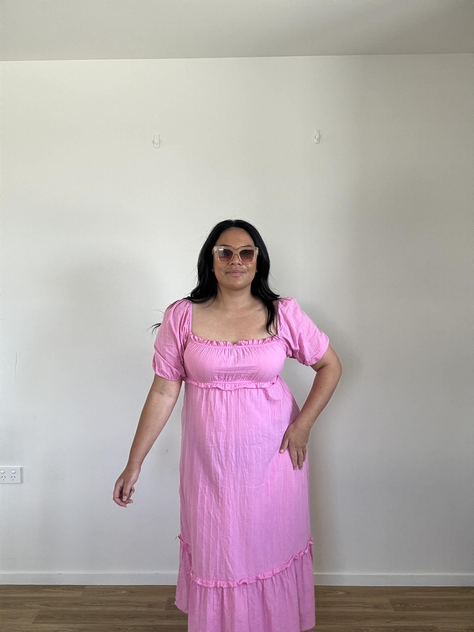 Edited Bubblegum Pink Maxi (Size 12)