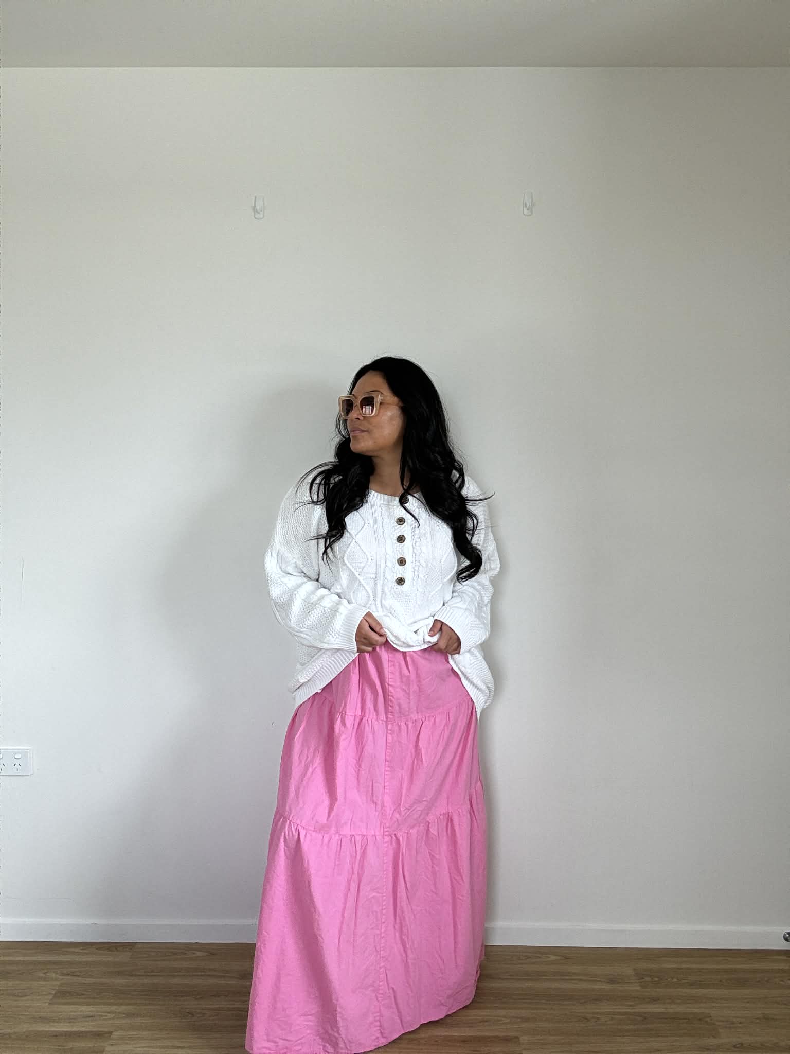 Boohoo Bubblegum Skirt (Size 28)