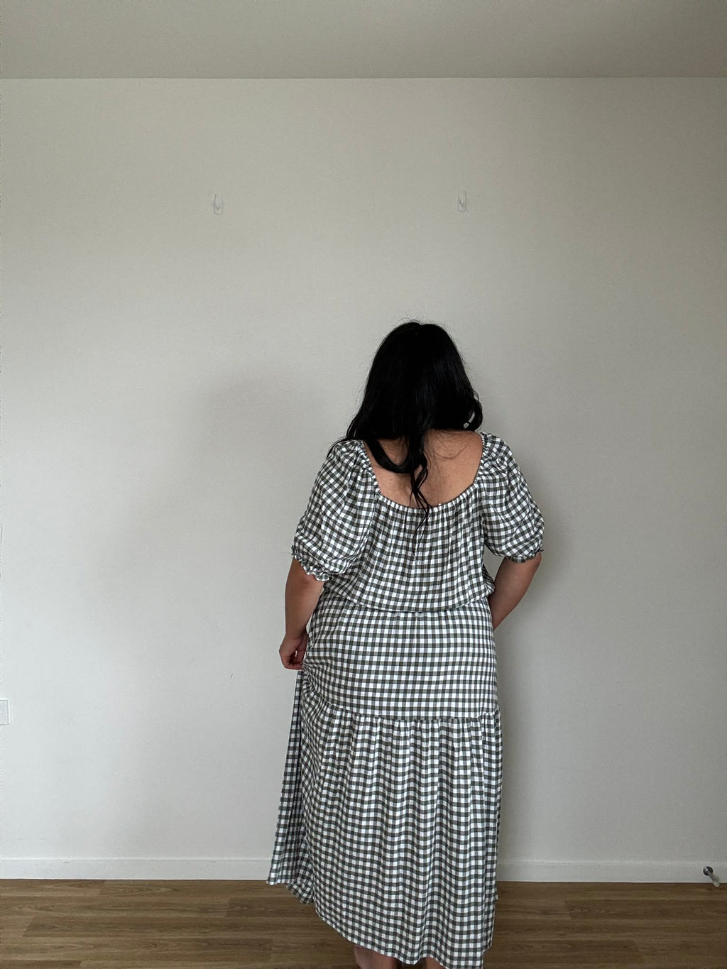 Isobelle Gingham Print Dress (Size 22)