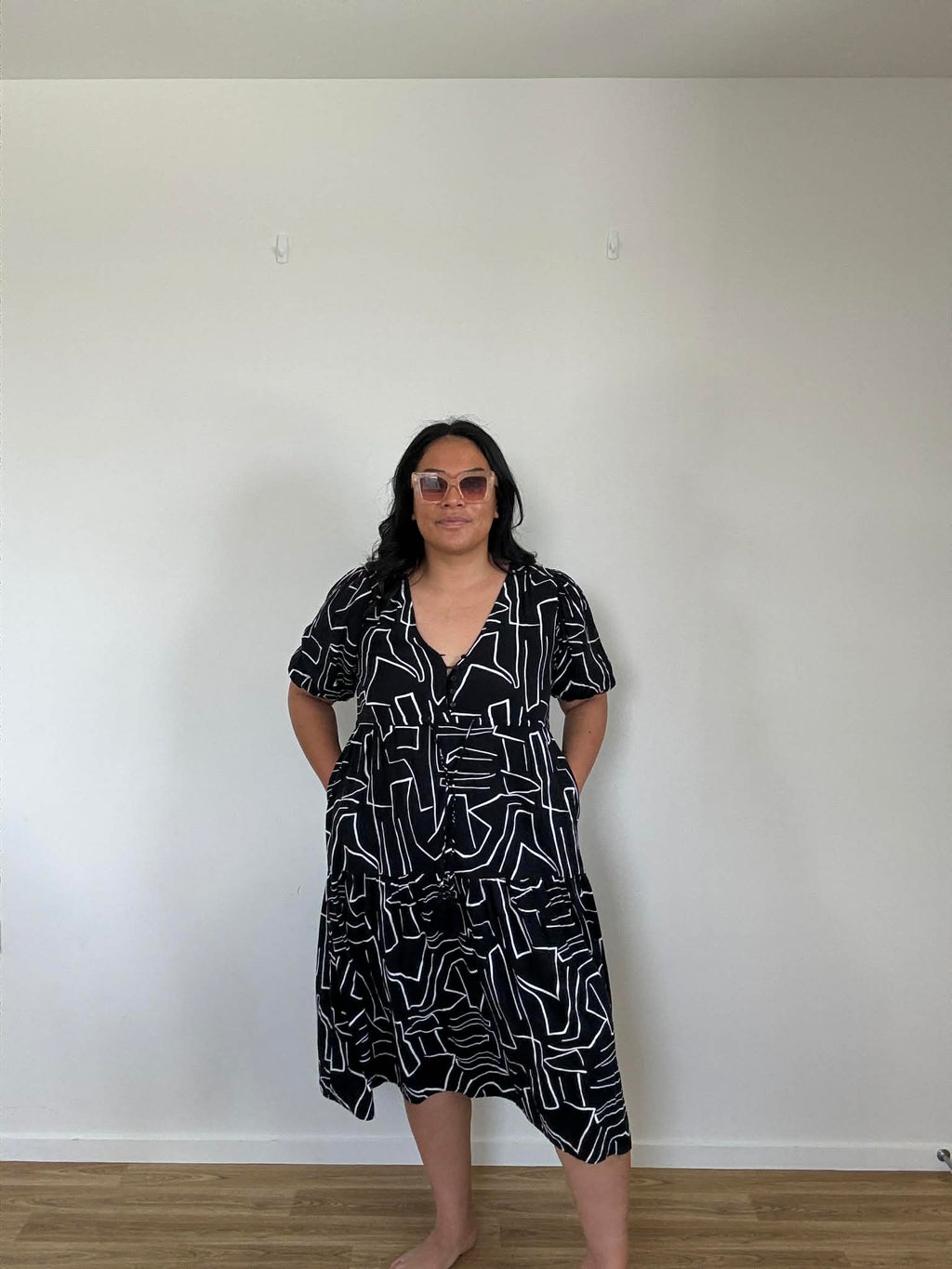 Fria Tiered Dress (Size 14 - 16)