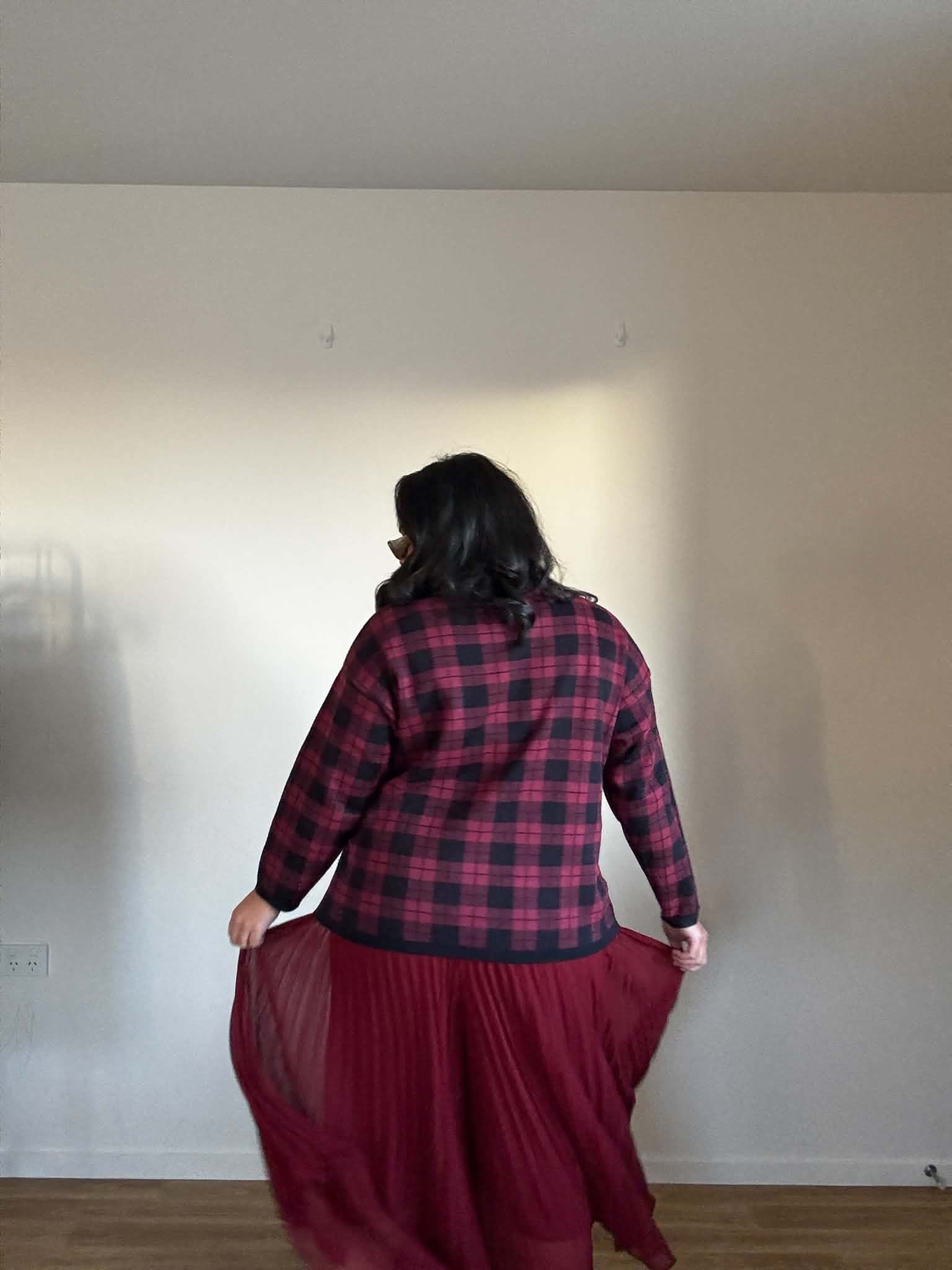 Zara Wide Leg Pleated Skirt/Pant (Size 14)