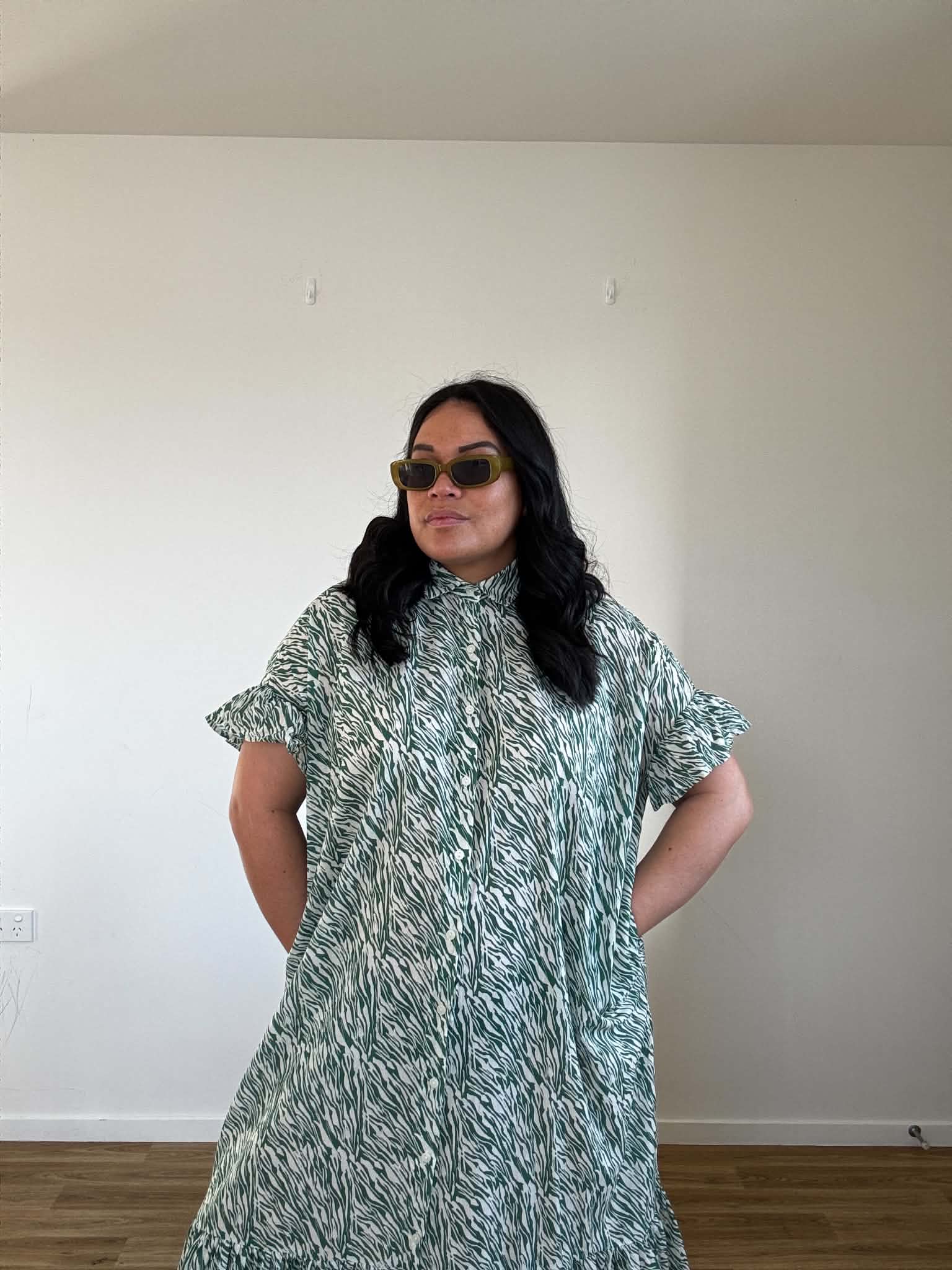 Stella & Gemma Green Dress (Size 14 - 16)