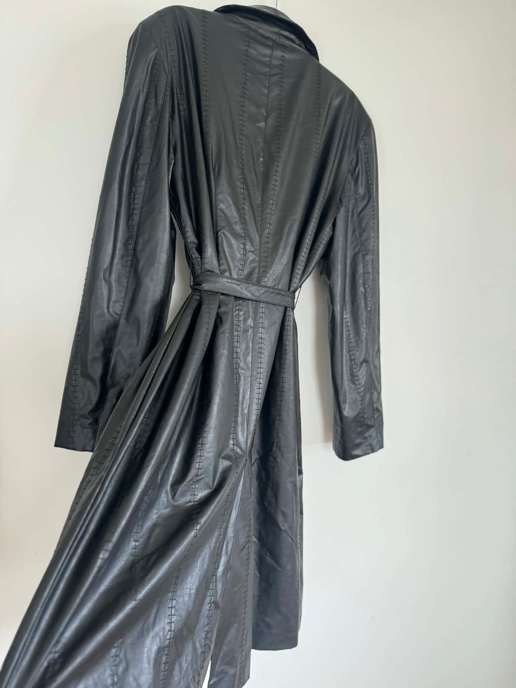 Max Faux Leather Trench (Size 12 - 14)