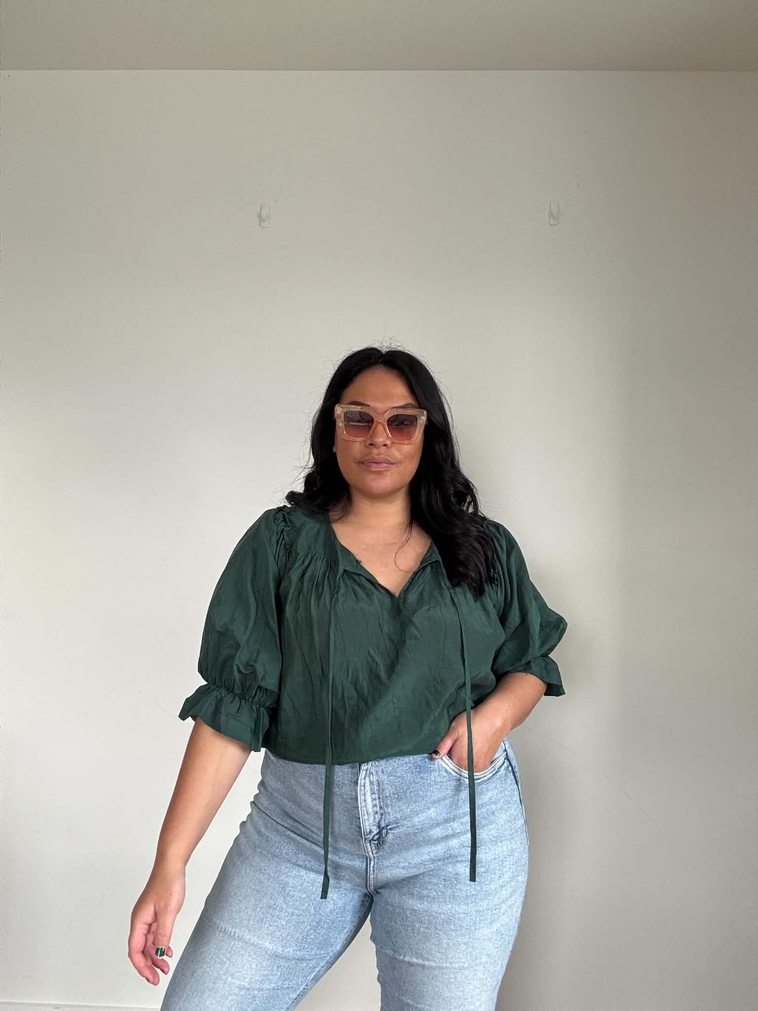 Blouse by Blak the Label (Size 12)