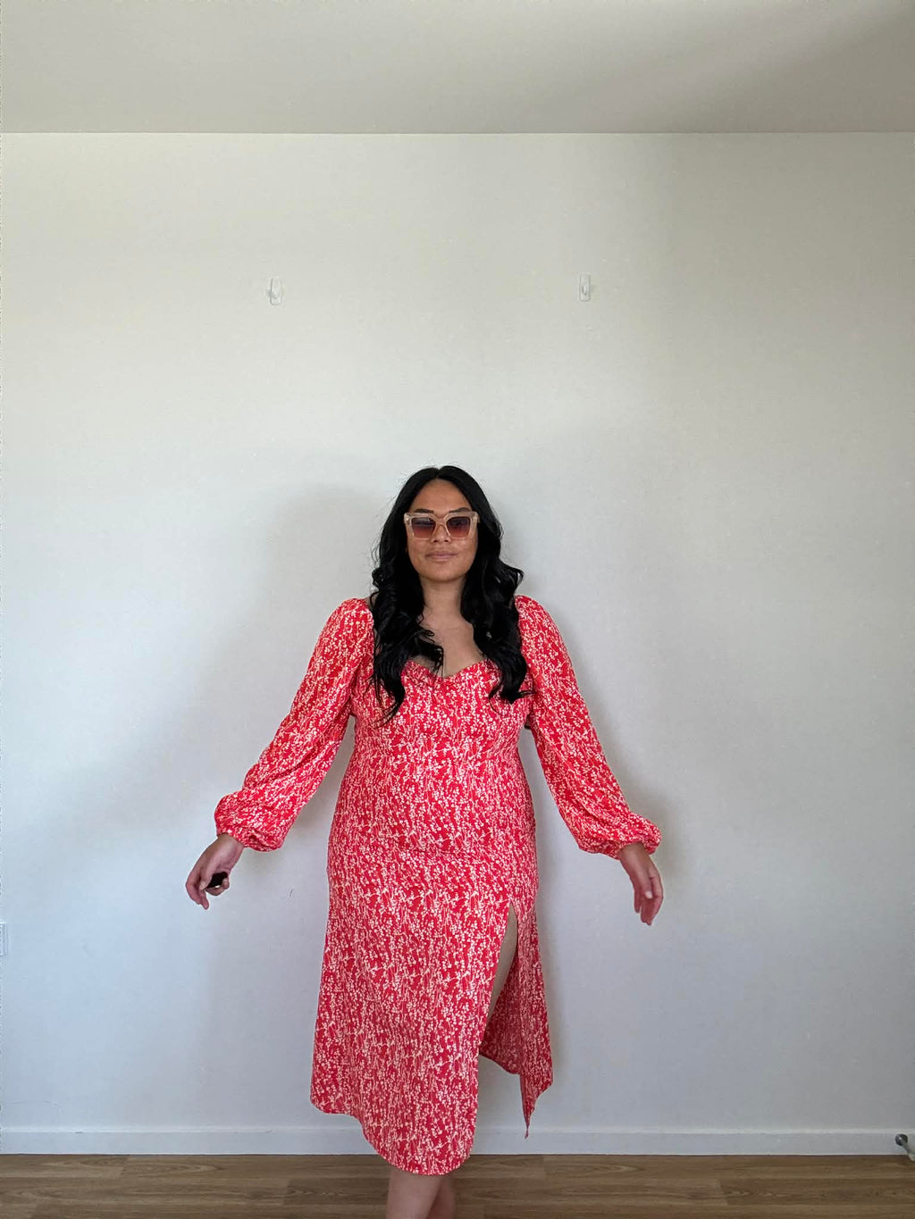 Savel High Split Midi (Size 14 - 16)