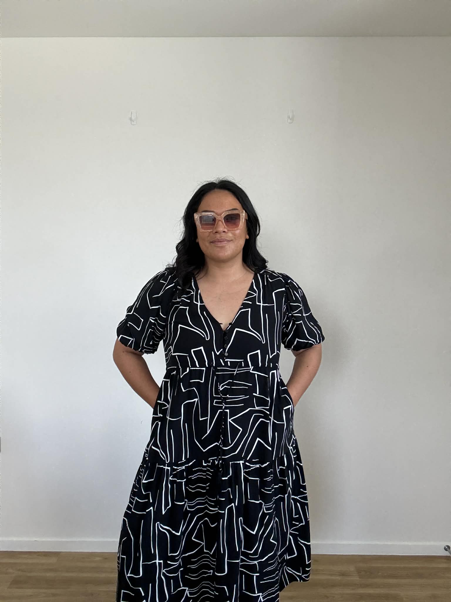 Fria Tiered Dress (Size 14 - 16)