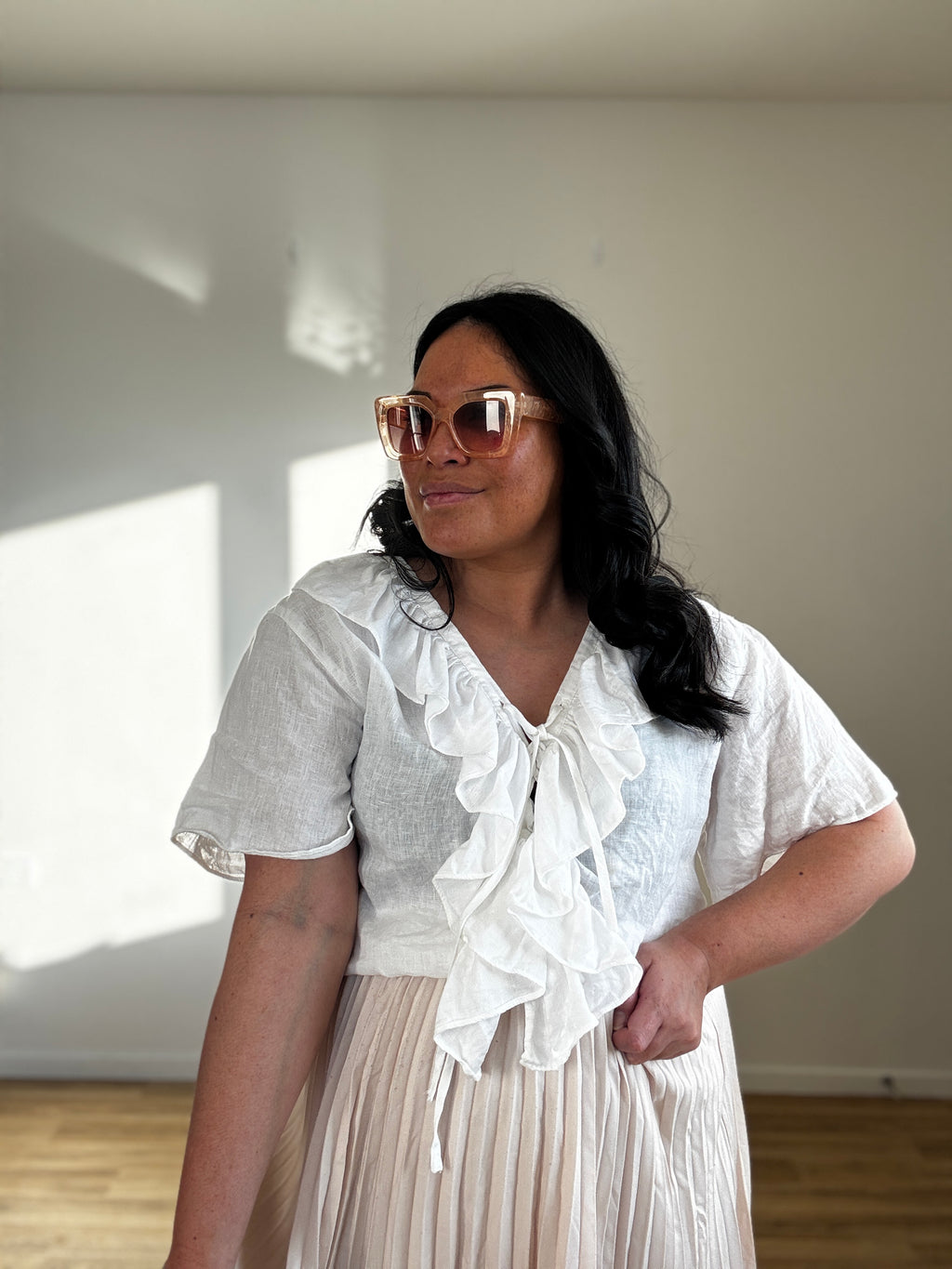 Brave + True Ruffle Blouse (Size 10 - 14)