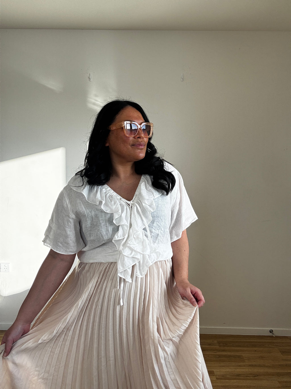Brave + True Ruffle Blouse (Size 10 - 14)