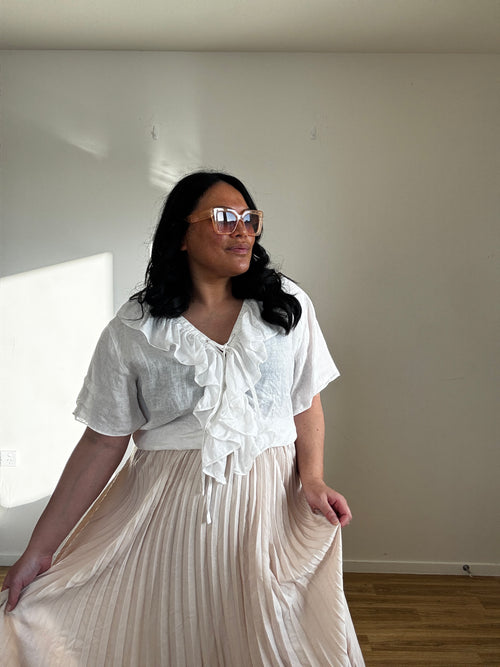 Brave + True Ruffle Blouse (Size 10 - 14)