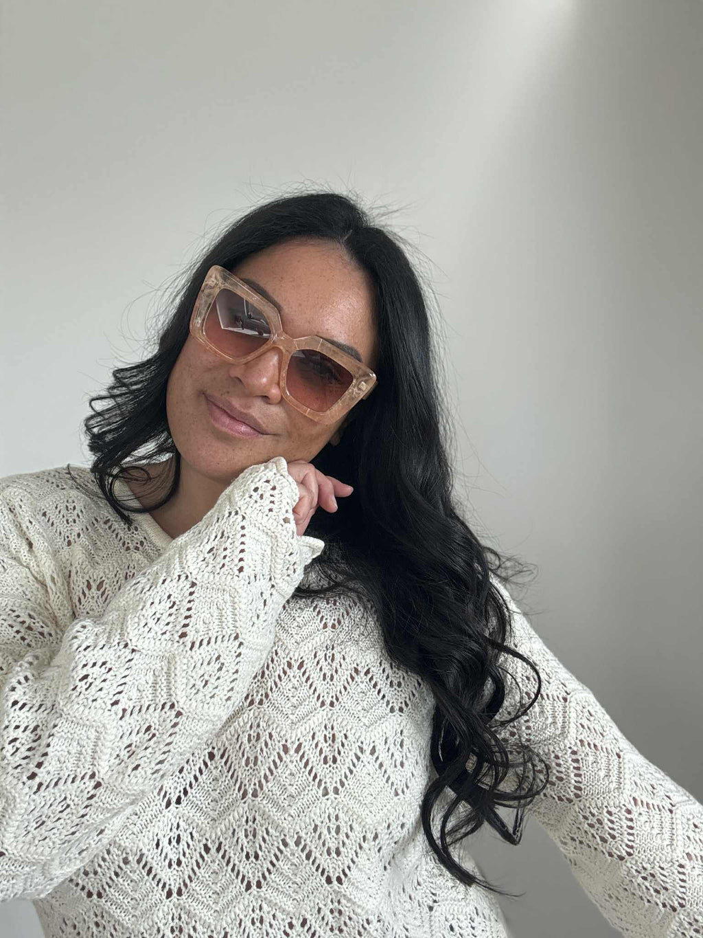 Boho Crochet Mini/Top (Size 14 - 16)