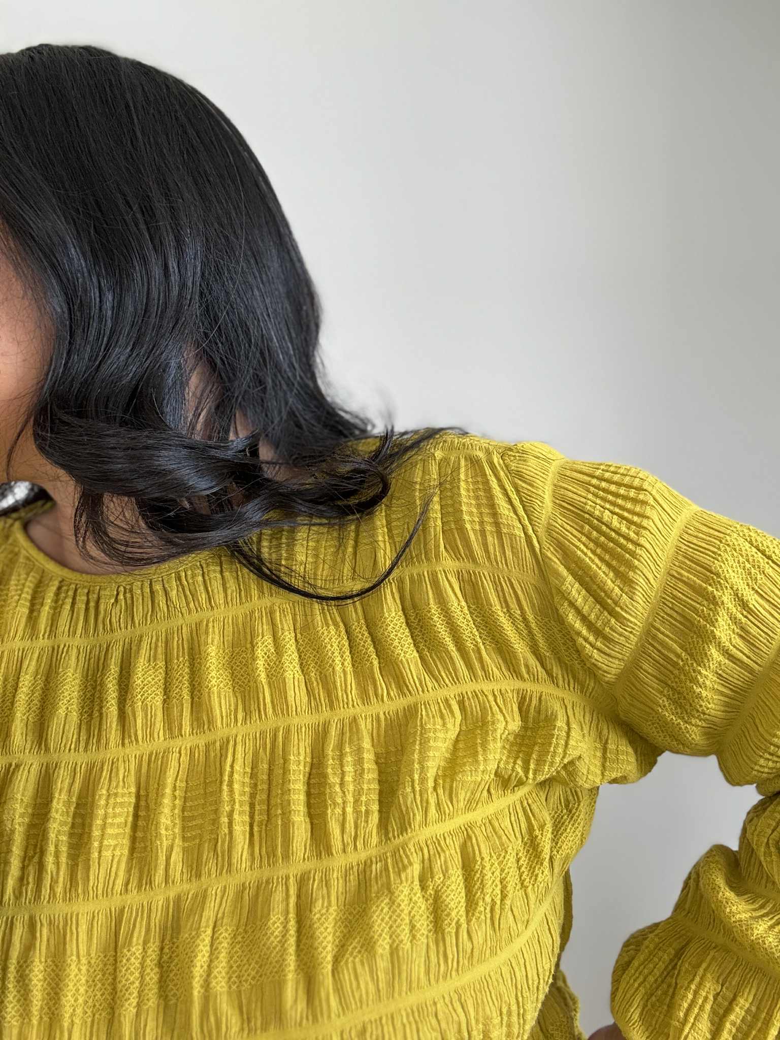 Mustard Zest Top (Size 8 - 12)