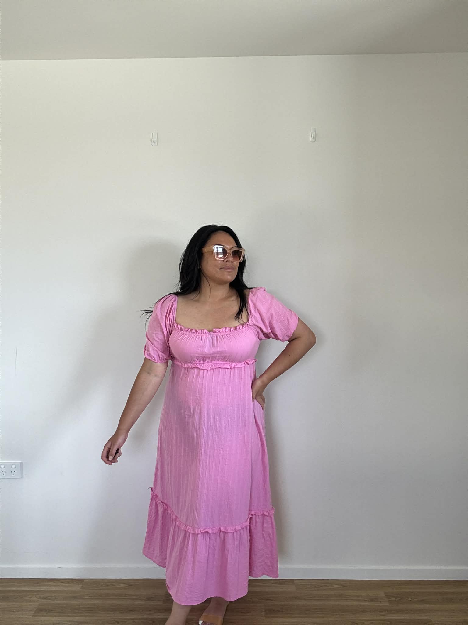 Edited Bubblegum Pink Maxi (Size 12)