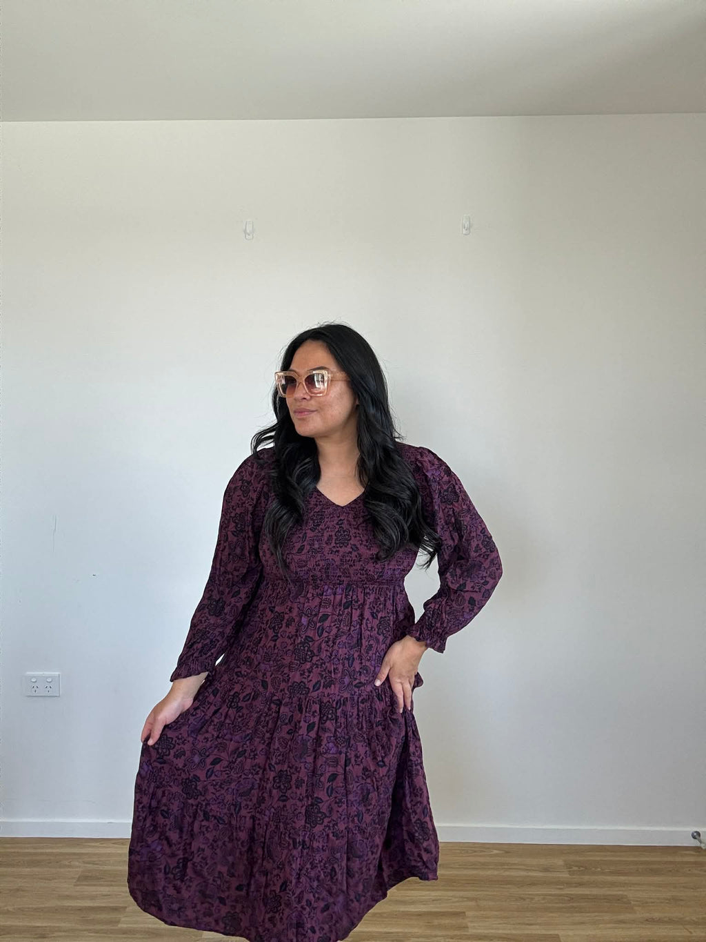 Whistle Tiered Dress (Size 12 - 14)