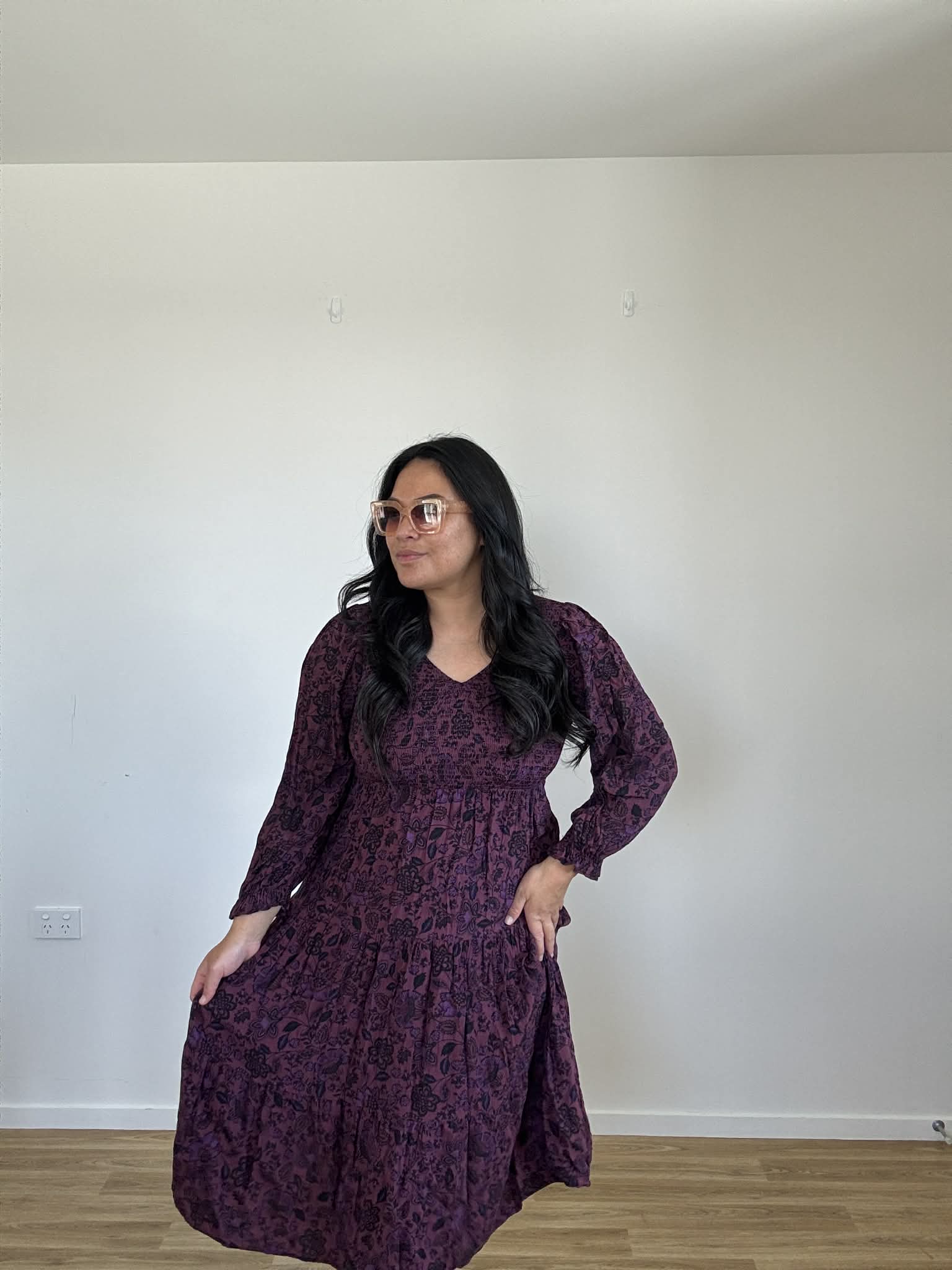 Whistle Tiered Dress (Size 12 - 14)