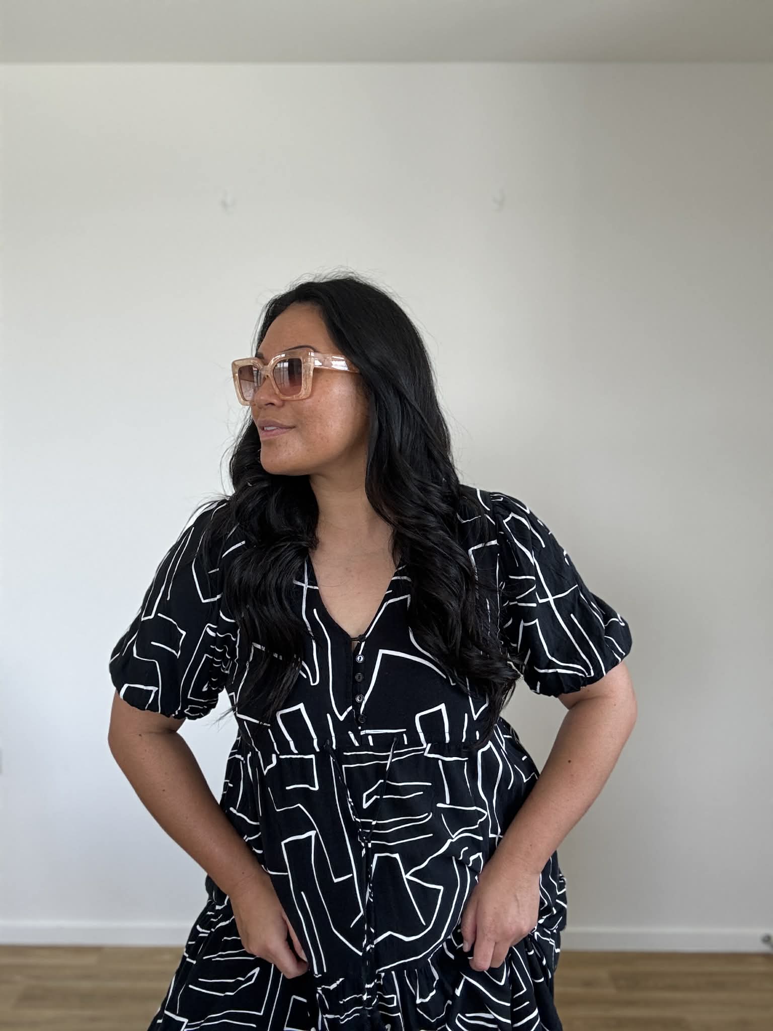 Fria Tiered Dress (Size 14 - 16)