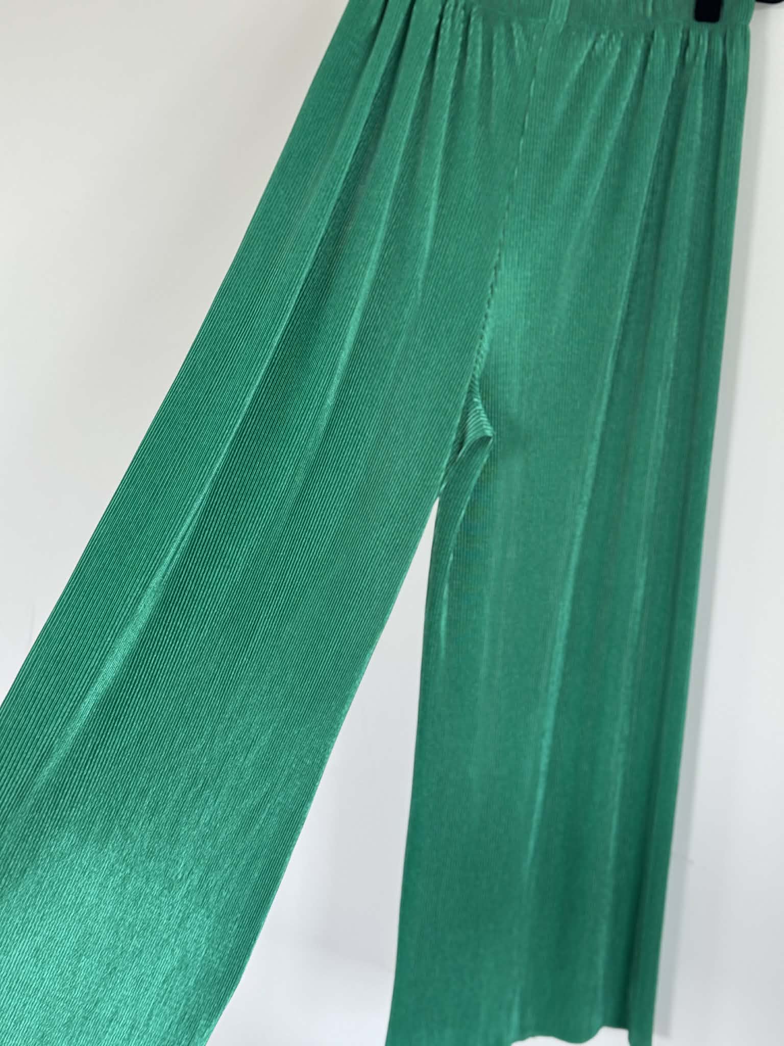 Dotti Emerald Wide Leg Pant (Size 10 - 12)