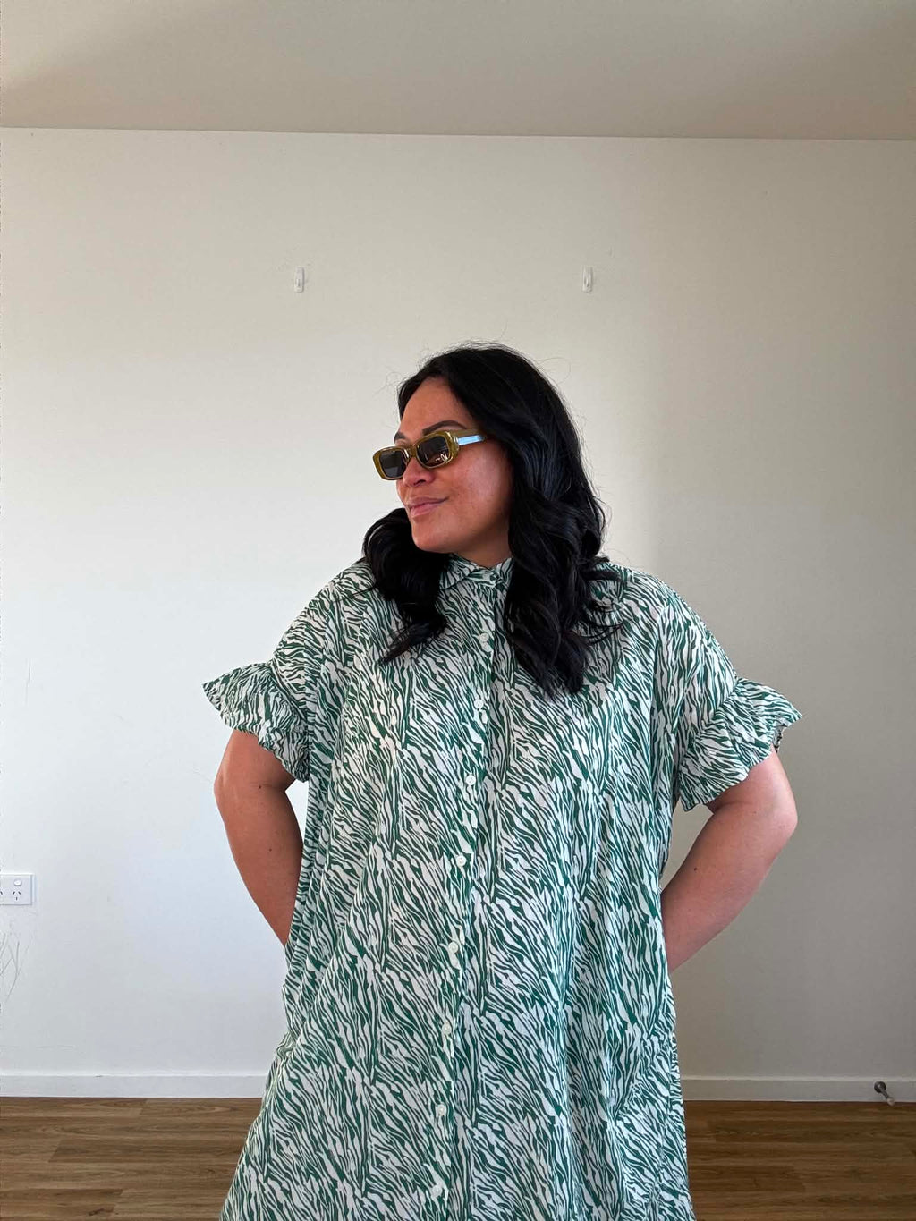Stella & Gemma Green Dress (Size 14 - 16)