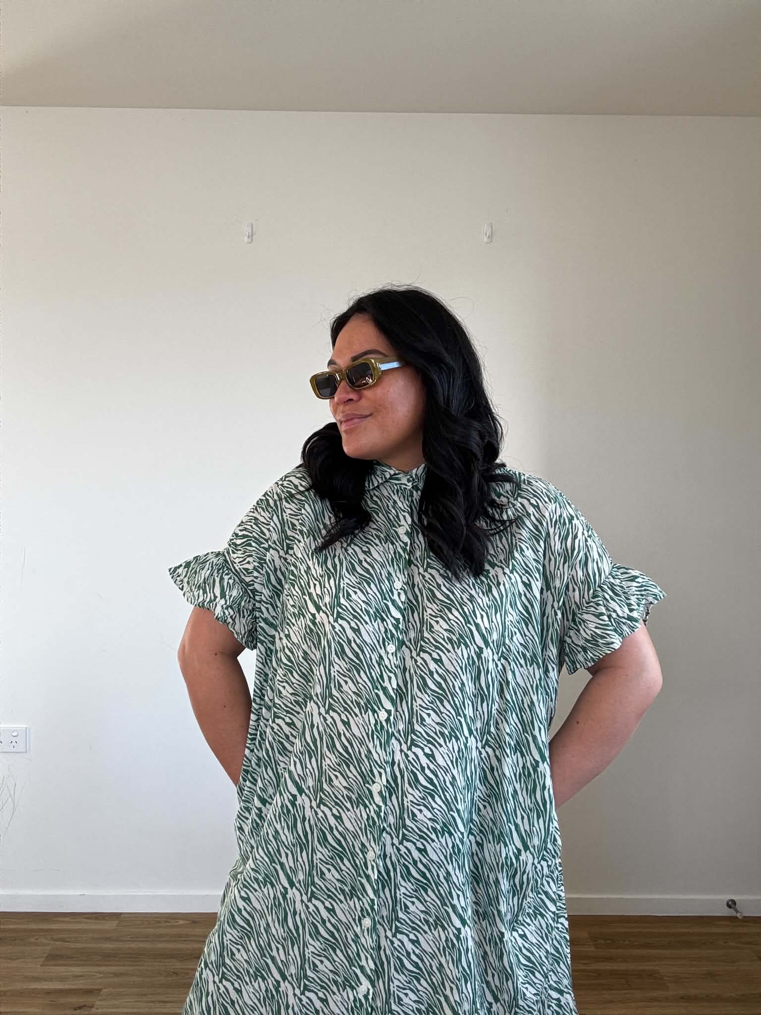 Stella & Gemma Green Dress (Size 14 - 16)