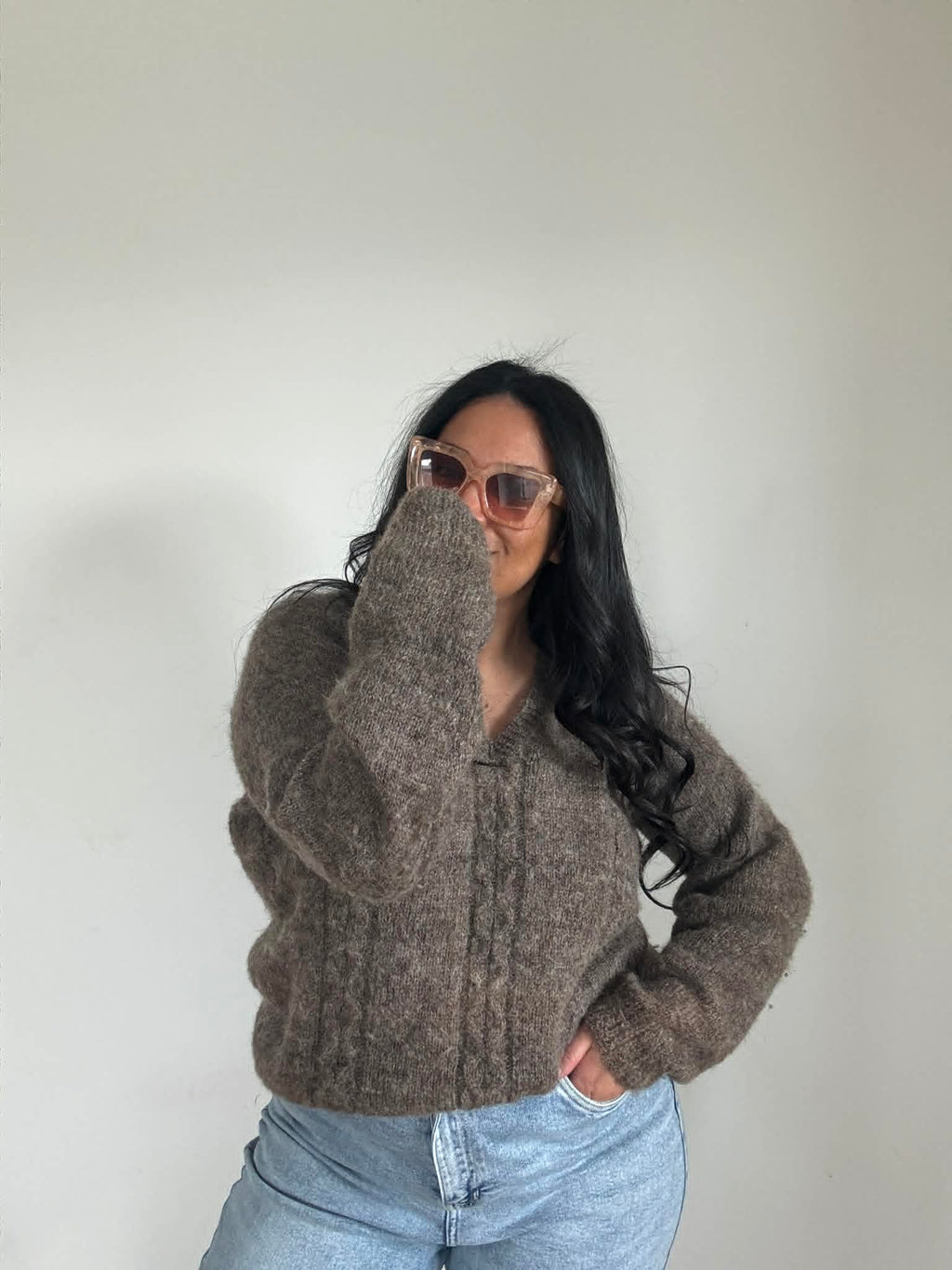 Woolen Knitted Jumper (Size 14)