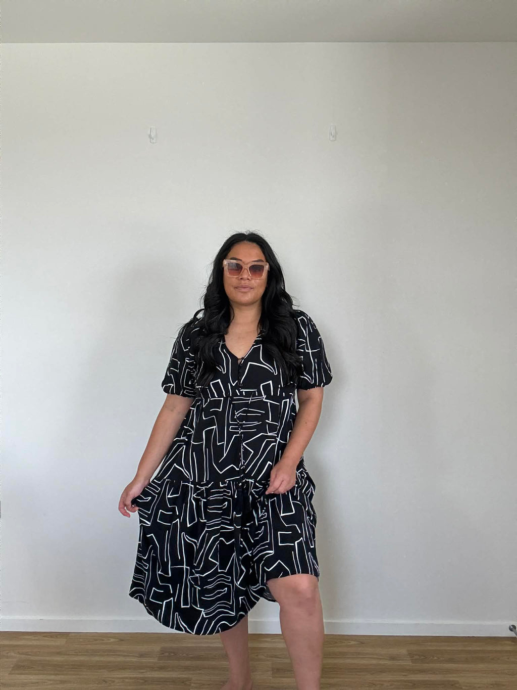 Fria Tiered Dress (Size 14 - 16)