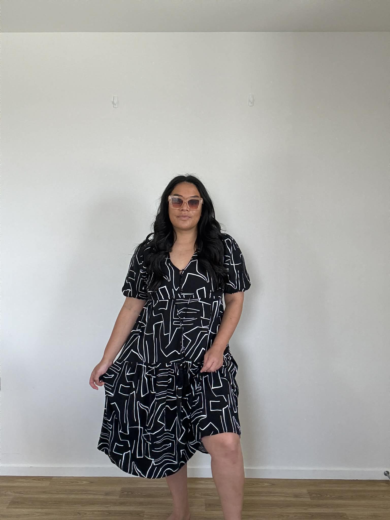 Fria Tiered Dress (Size 14 - 16)