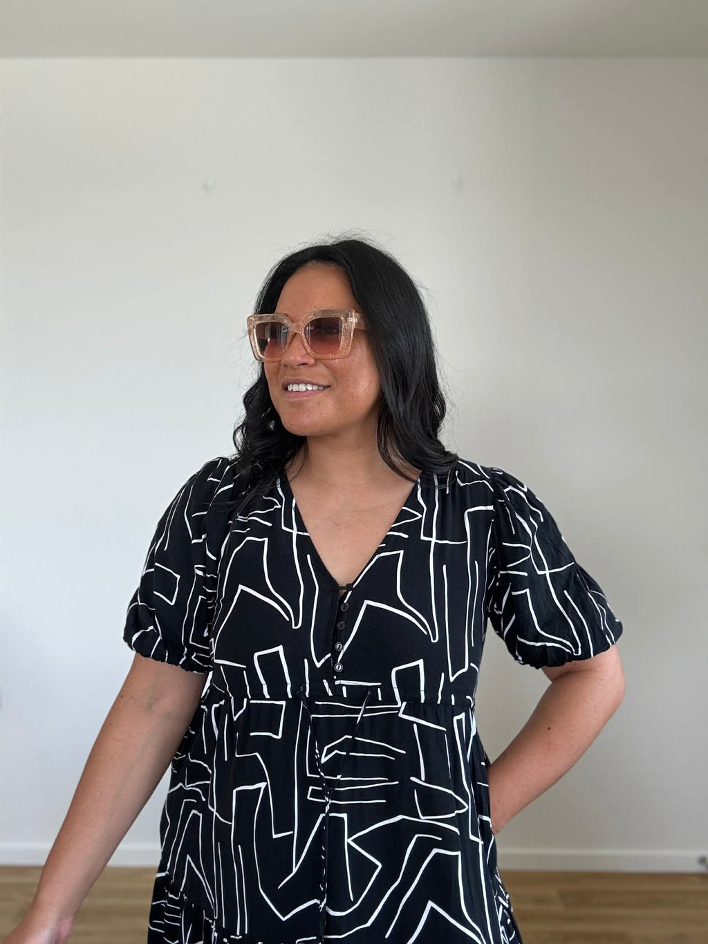 Fria Tiered Dress (Size 14 - 16)