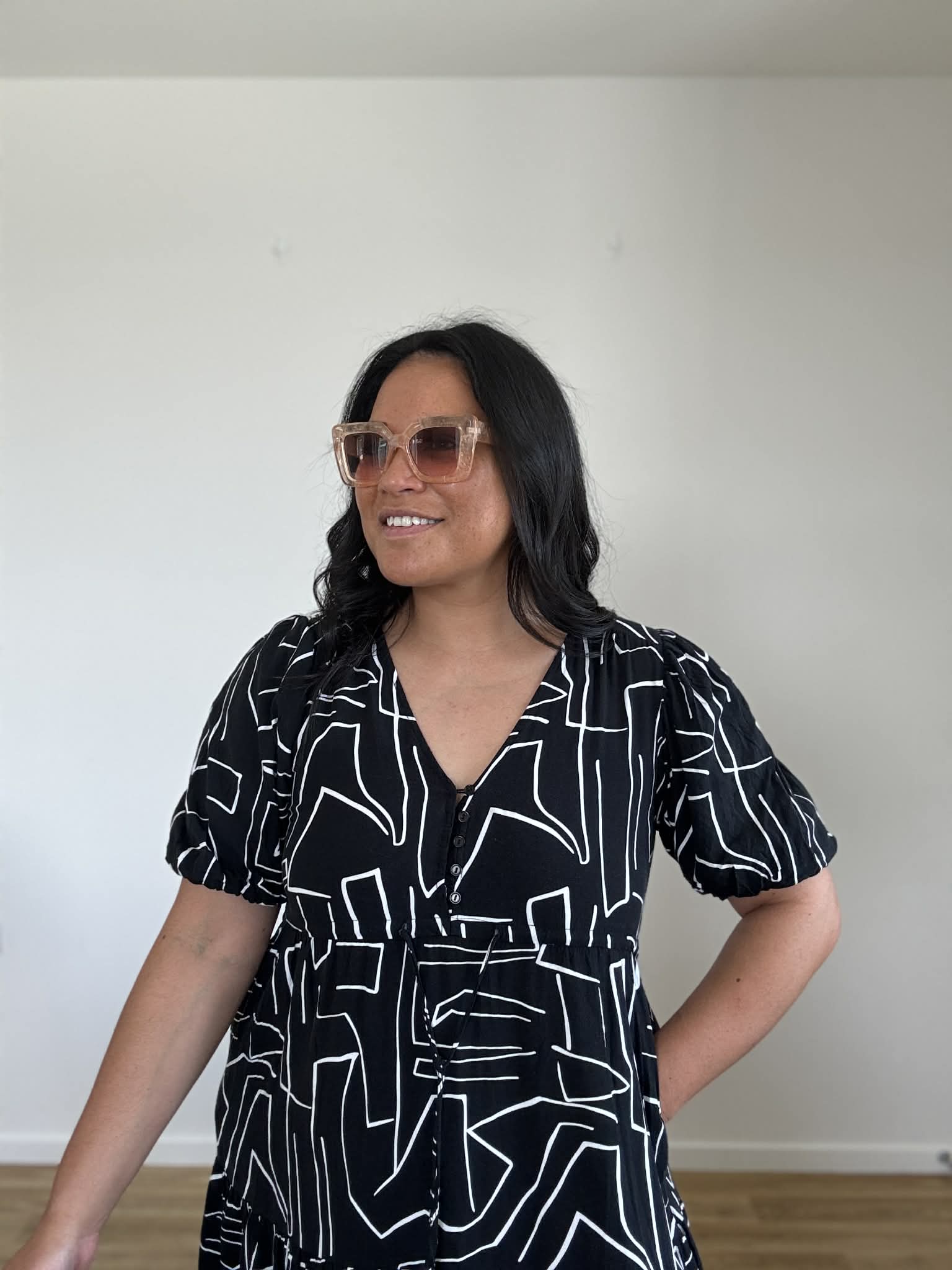 Fria Tiered Dress (Size 14 - 16)